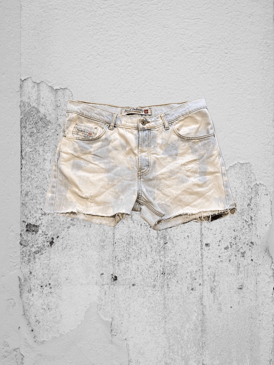Diesel Vintage denim shorts Diesel luxury Y2K Size US 33 - 1 Thumbnail