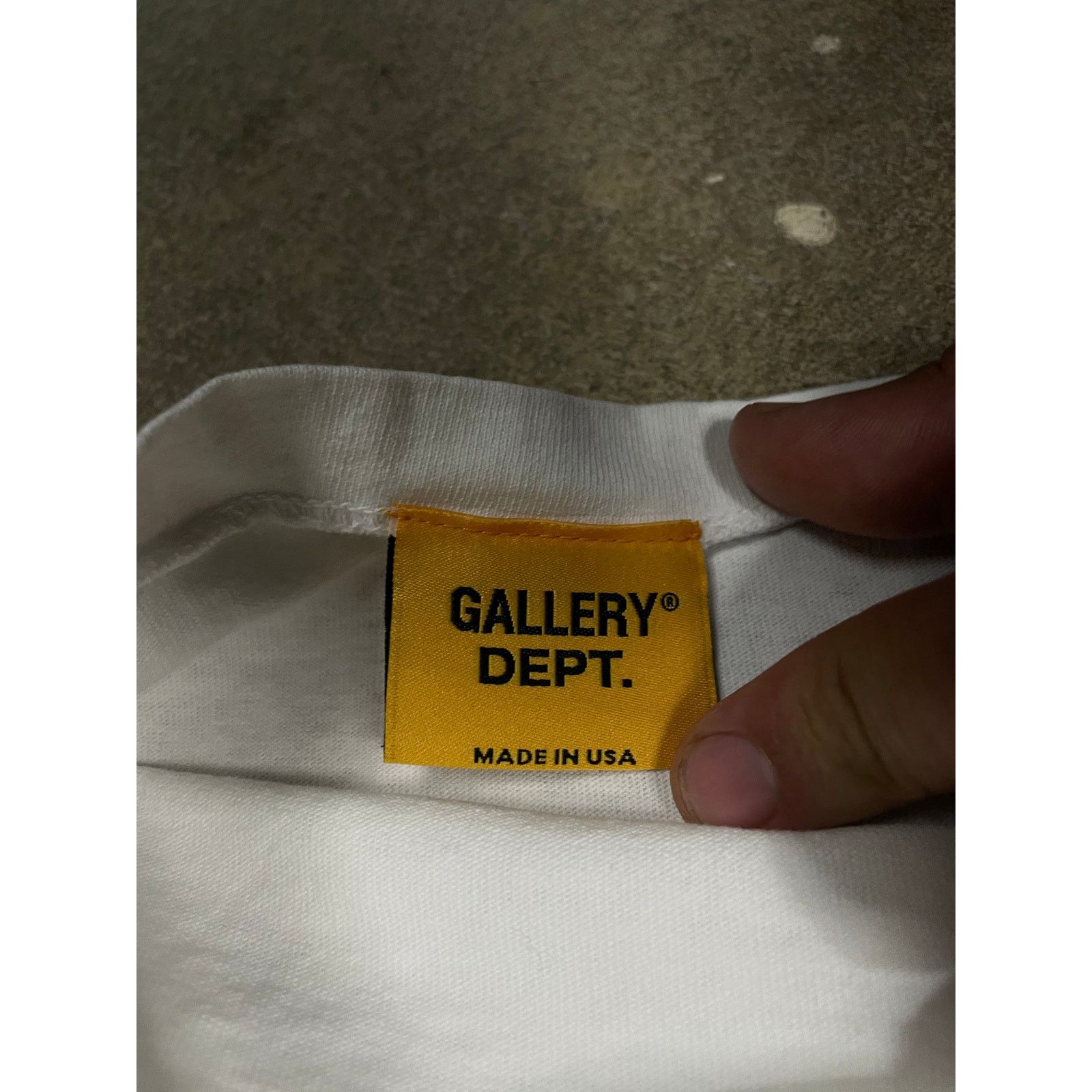 Gallery Dept. Gallery Dept ATK LS White Black Used XL Size US XL / EU 56 / 4 - 5 Thumbnail
