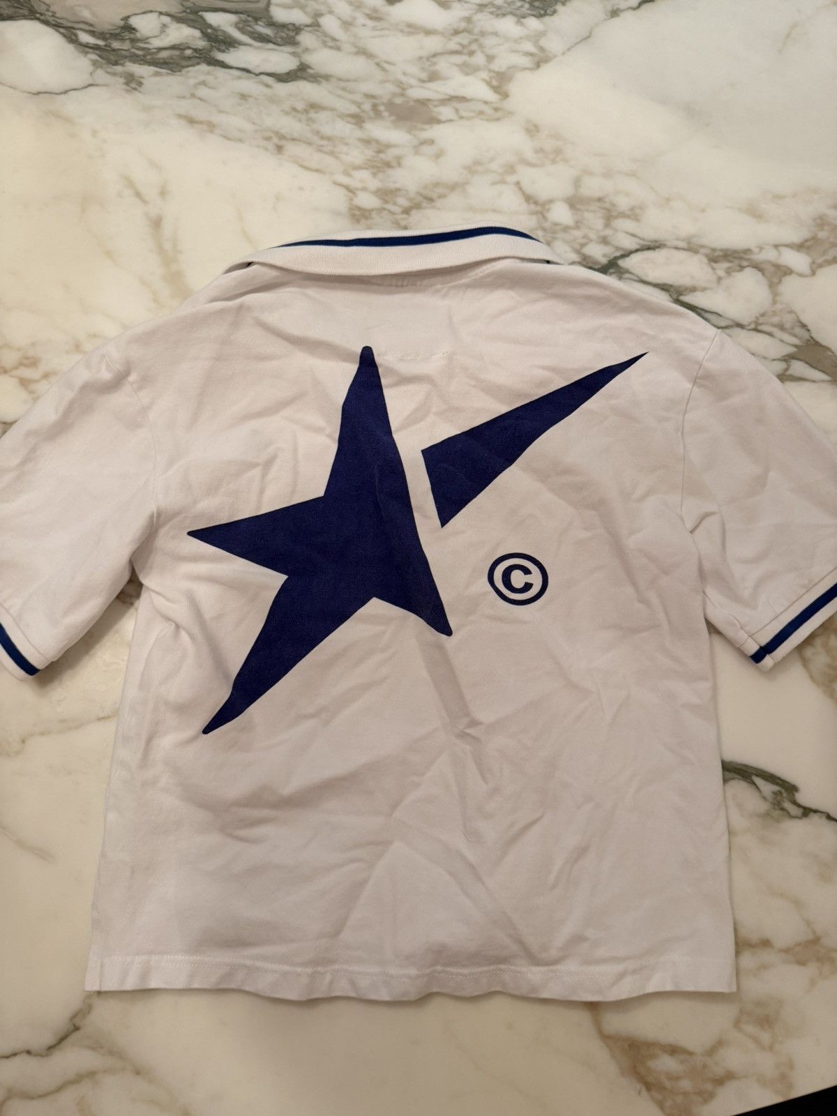 Other Since 1999 White and Blue polo shirt Size US XS / EU 42 / 0 - 4 Thumbnail
