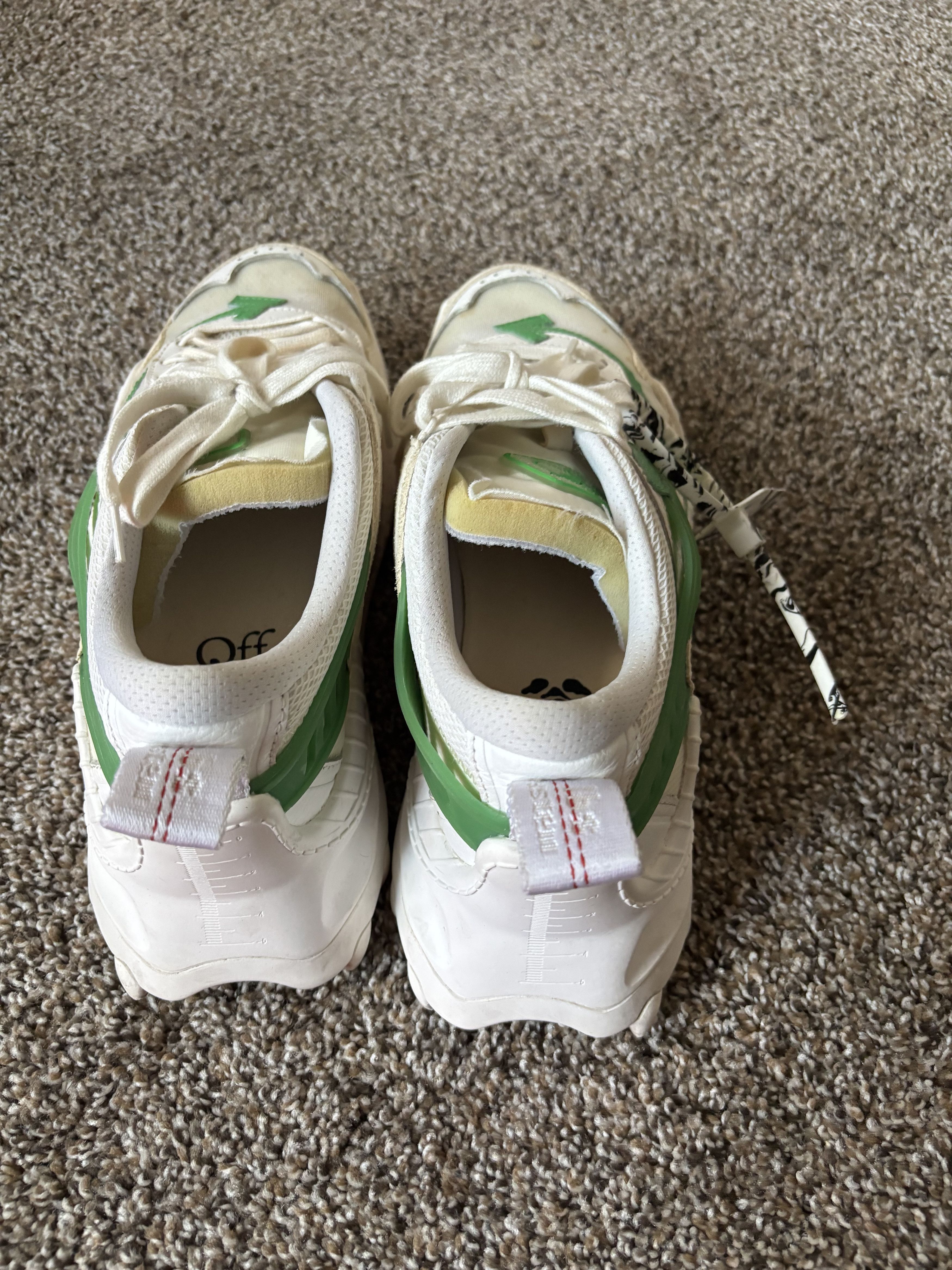 Off-White Off white odsy 1000 White/Green Size US 8.5 / EU 41-42 - 3 Thumbnail