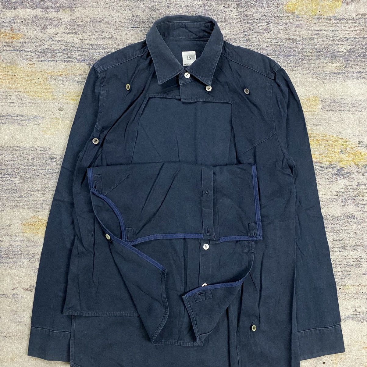 Issey Miyake I.S sunao kuwahara multi button shirt Size US S / EU 44-46 / 1 - 2 Thumbnail