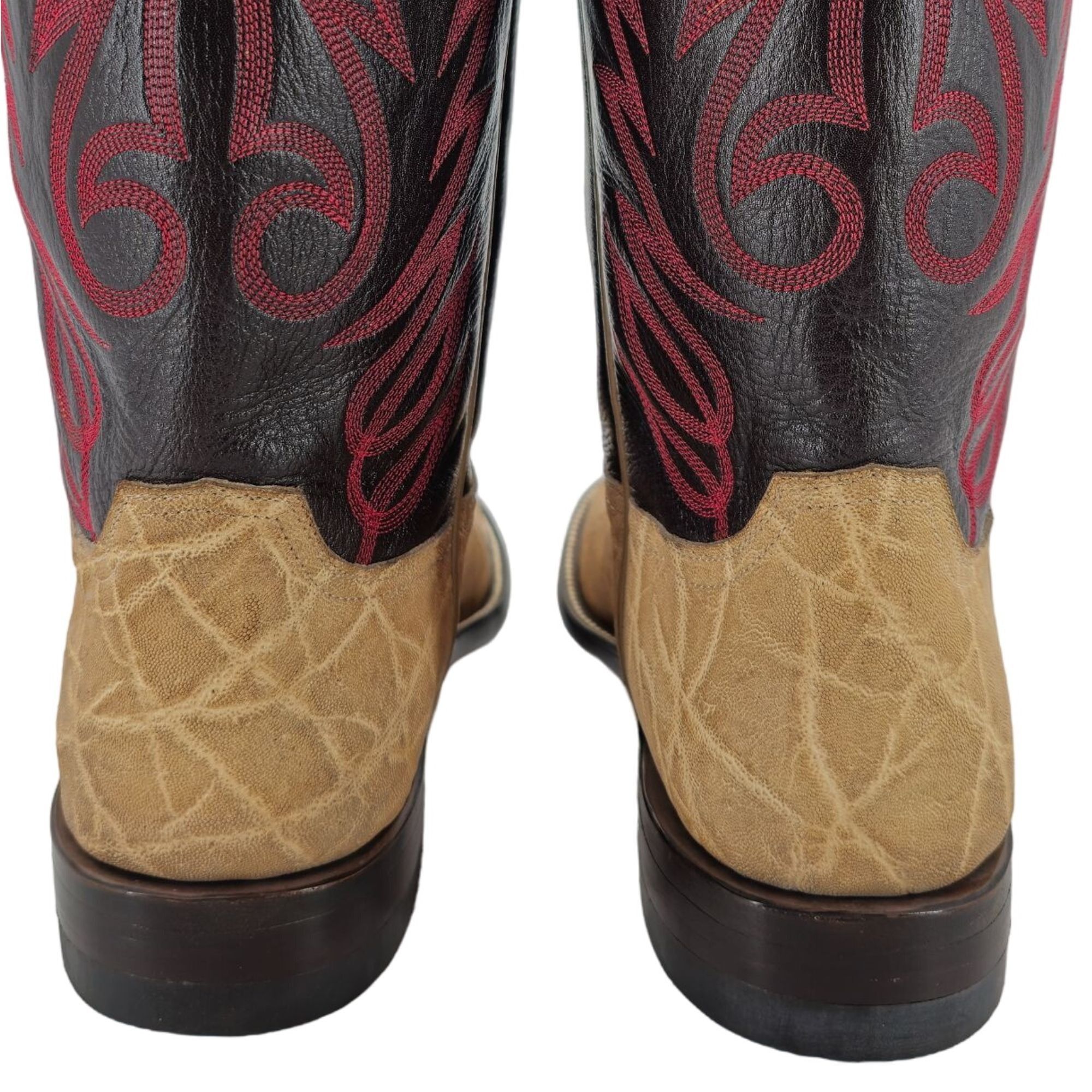 Other NEW Custom Exotic Elephant Mens 12 Brown Cowboy Western Boot Size US 12 / EU 45 - 5 Thumbnail