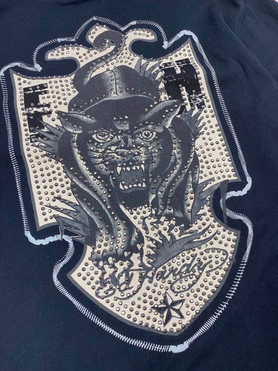 Christian Audigier × Ed Hardy × Vintage rare y2k Ed Hardy tattoo Cardigan Size US M / EU 48-50 / 2 - 2 Thumbnail