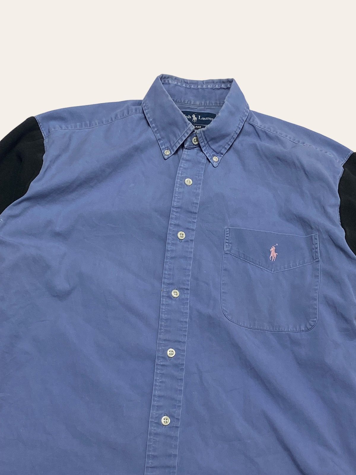 Polo Ralph Lauren 90s Vintage POLO RALPH LAUREN Custom Button Up Shirt Size US L / EU 52-54 / 3 - 2 Thumbnail