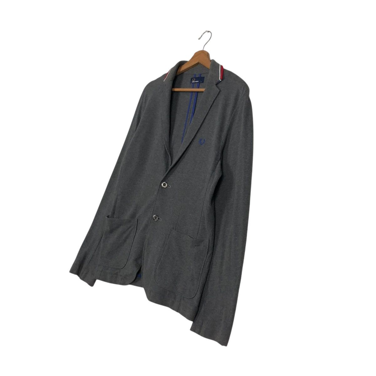 Japanese Brand 🔥VINTAGE BUTTON JACKET CARDIGAN FRED PERRY Size US L / EU 52-54 / 3 - 4 Thumbnail