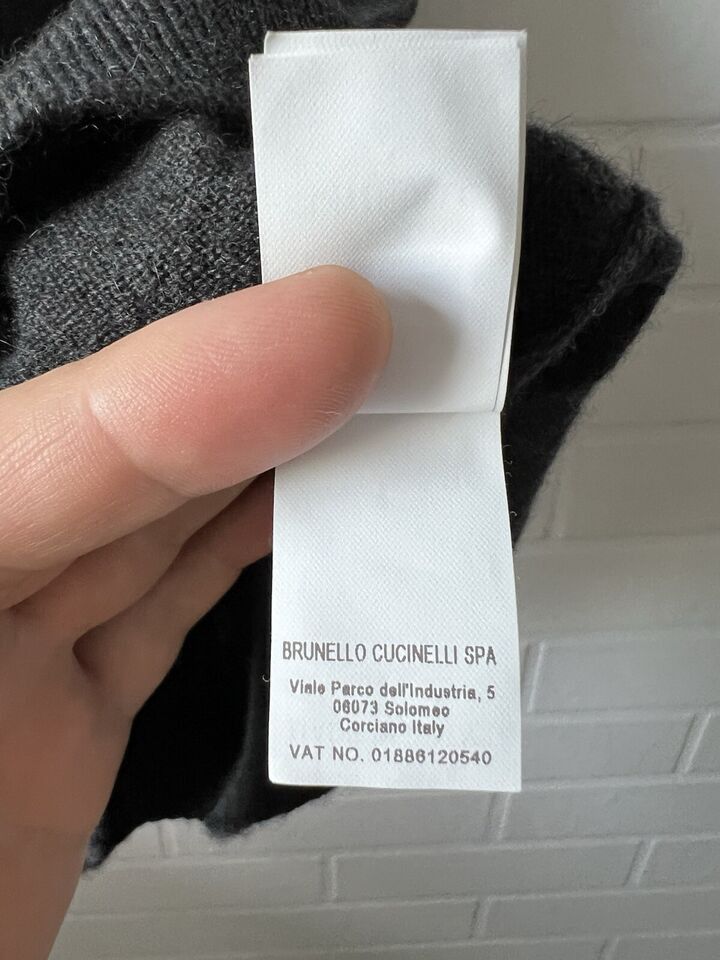 Brunello Cucinelli Brunello Cucinelli Long Cashmere Dress Grey Size S Size S / US 4 / IT 40 - 18 Thumbnail