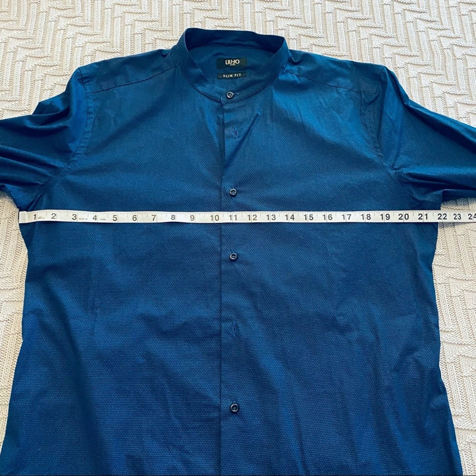 Liu Jo Liu Jo collarless slim fit button down Size US S / EU 44-46 / 1 - 7 Thumbnail
