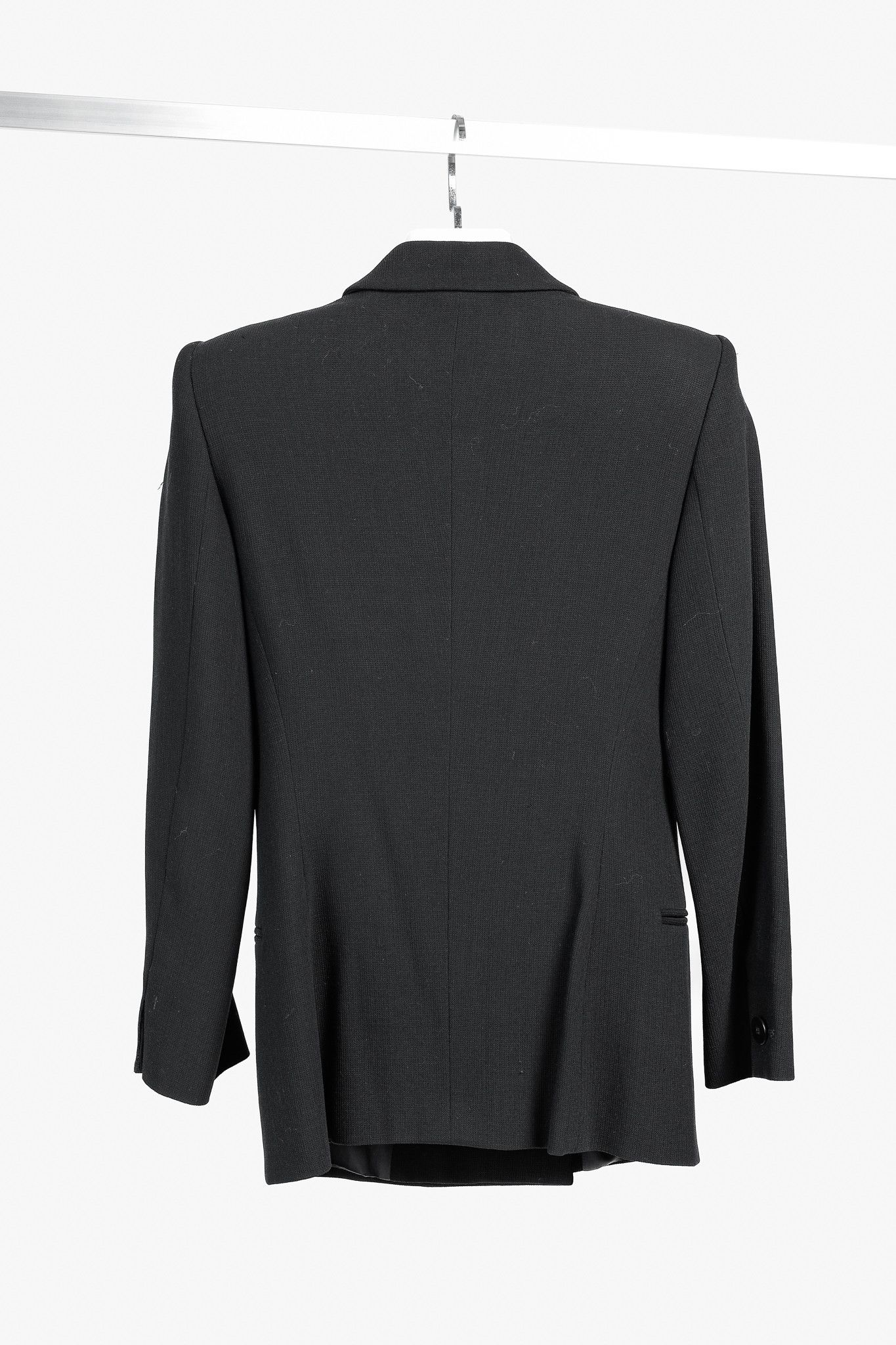 Giorgio Armani Giorgio Armani Vintage Double-Breasted Virgin Wool Blazer Size XS / US 0-2 / IT 36-38 - 2 Thumbnail