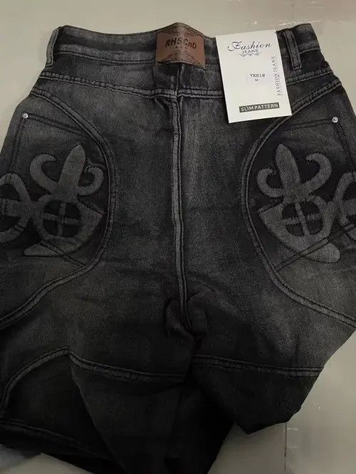 Japanese Brand Mizuki x Kato Washed Wave Denim Baggy Jeans Size US 34 / EU 50 - 8 Thumbnail