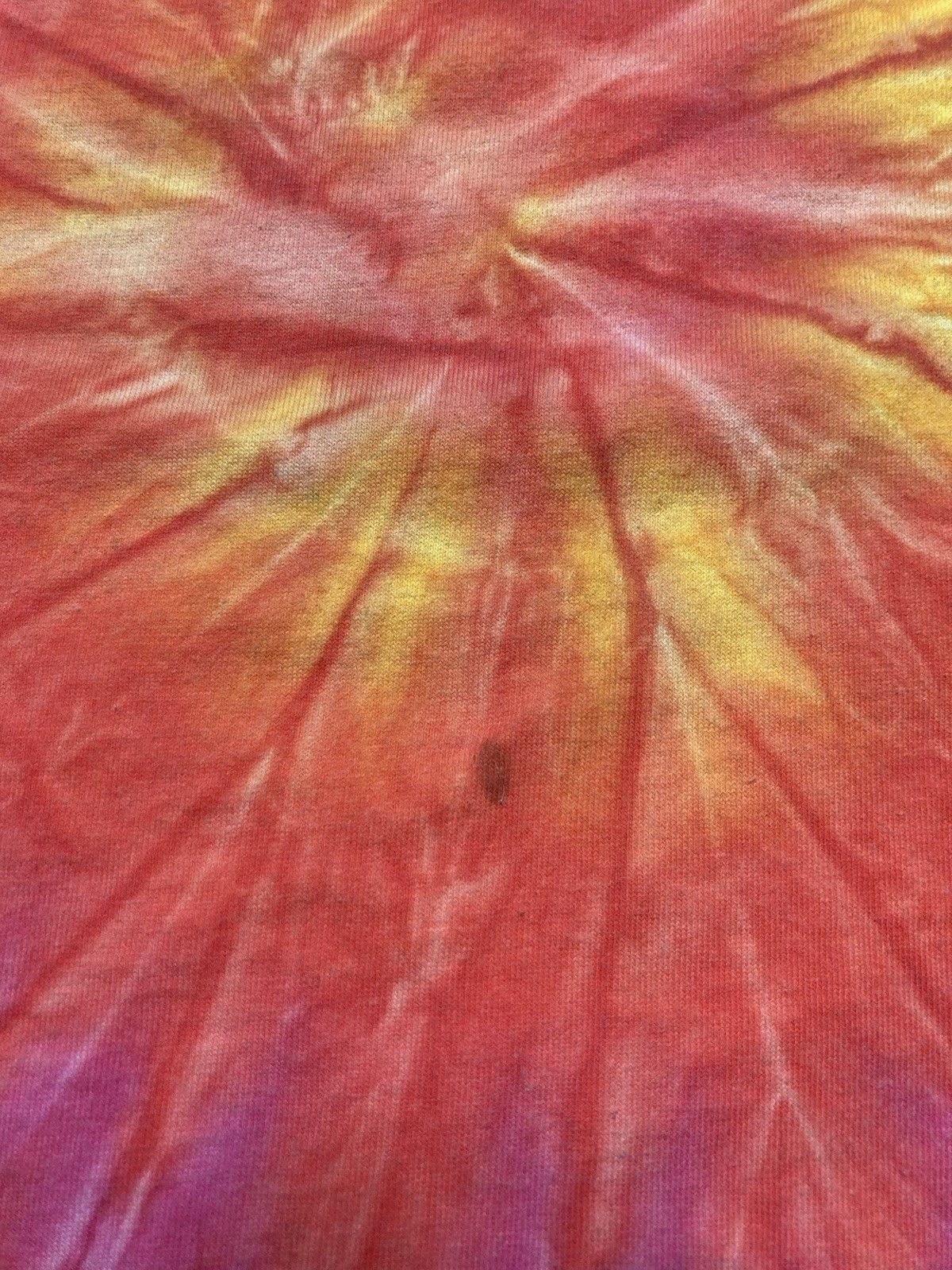 Vintage 90s t shirt tie dye sunburst hippie cotton Jerzees mens XL Size US XL / EU 56 / 4 - 4 Thumbnail