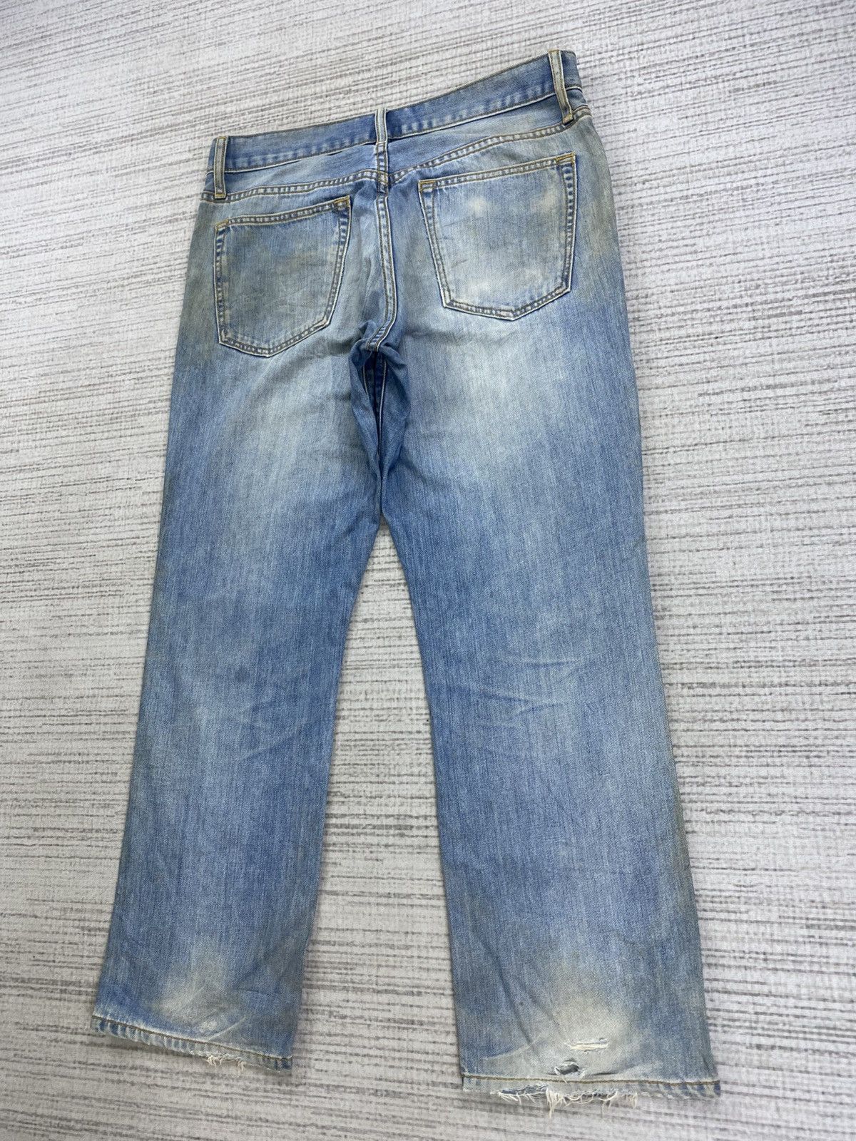 Japanese Brand × Vintage Vintage Topvalu Japanese Brand Distressed Denim Pants Size US 33 - 6 Thumbnail