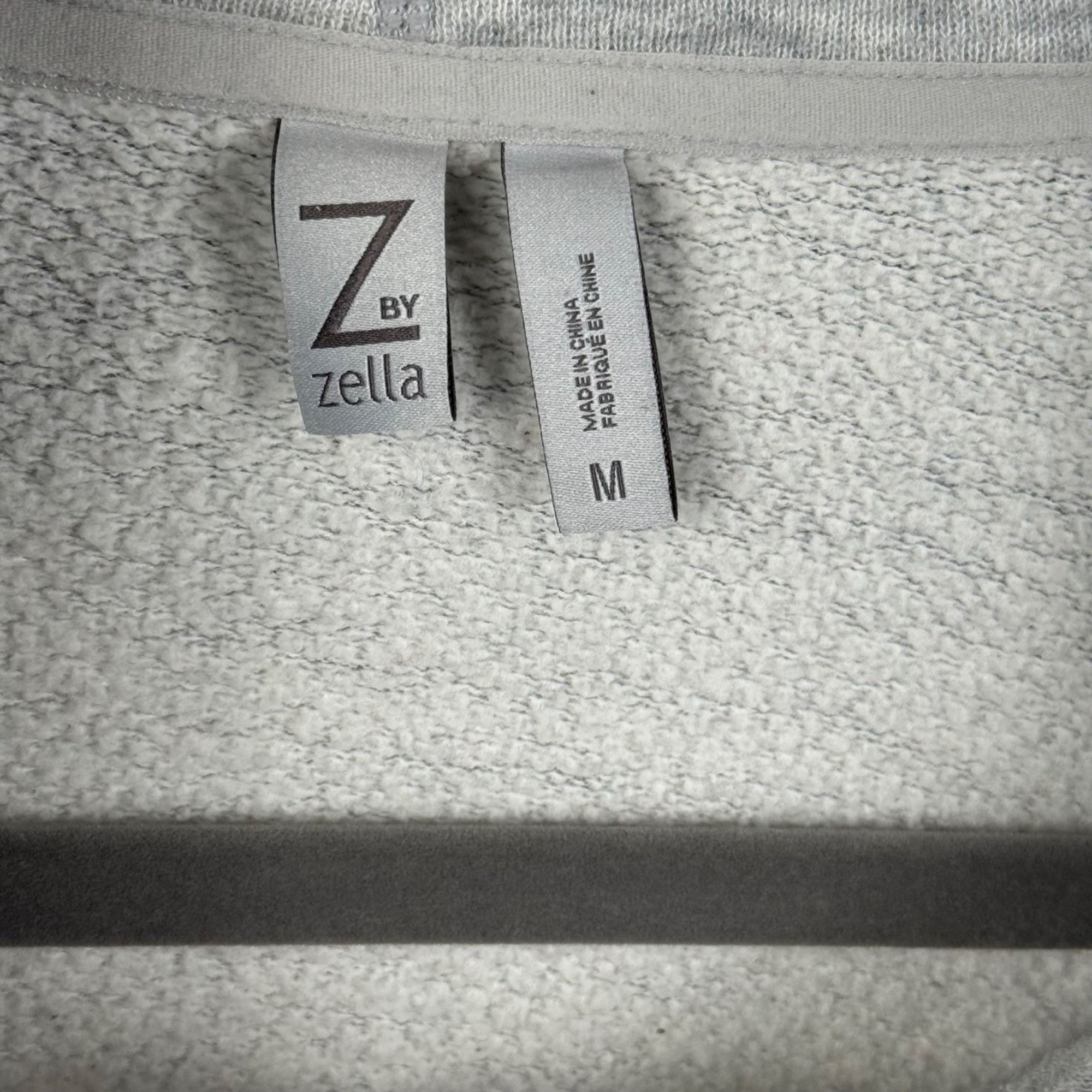 Other Z by Zella Drape Collar Asymmetrical Shrug Jacket Cardigan G Size M / US 6-8 / IT 42-44 - 2 Thumbnail