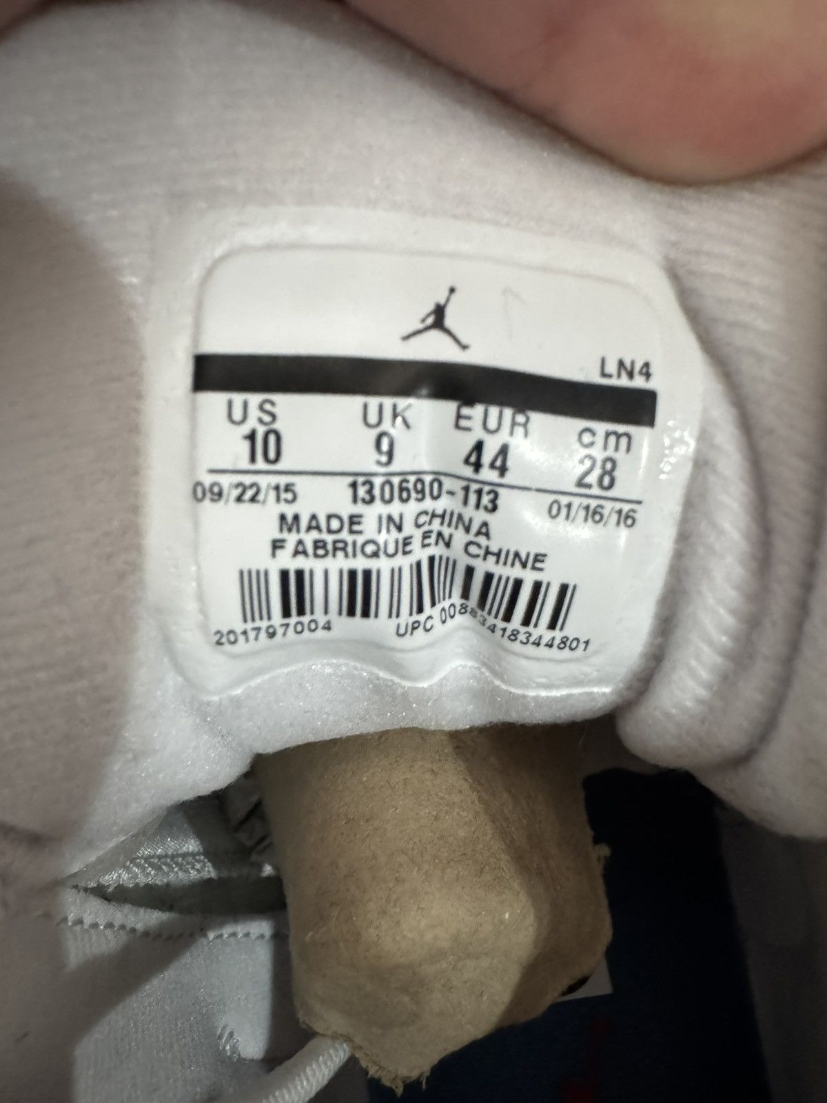 Jordan Brand Jordan 12 French Blue 2016 Size US 10 / EU 43 - 6 Thumbnail