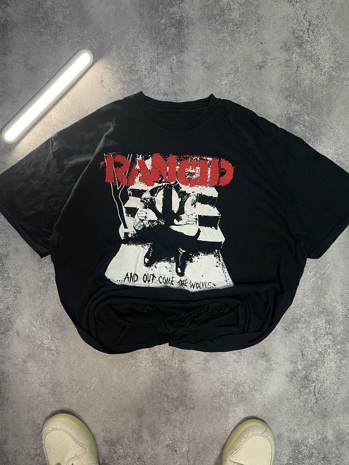Band Tees Rancid Vtg 05 And Out Come The Wolves Punk Tee XL Size US XL / EU 56 / 4 - 1 Thumbnail