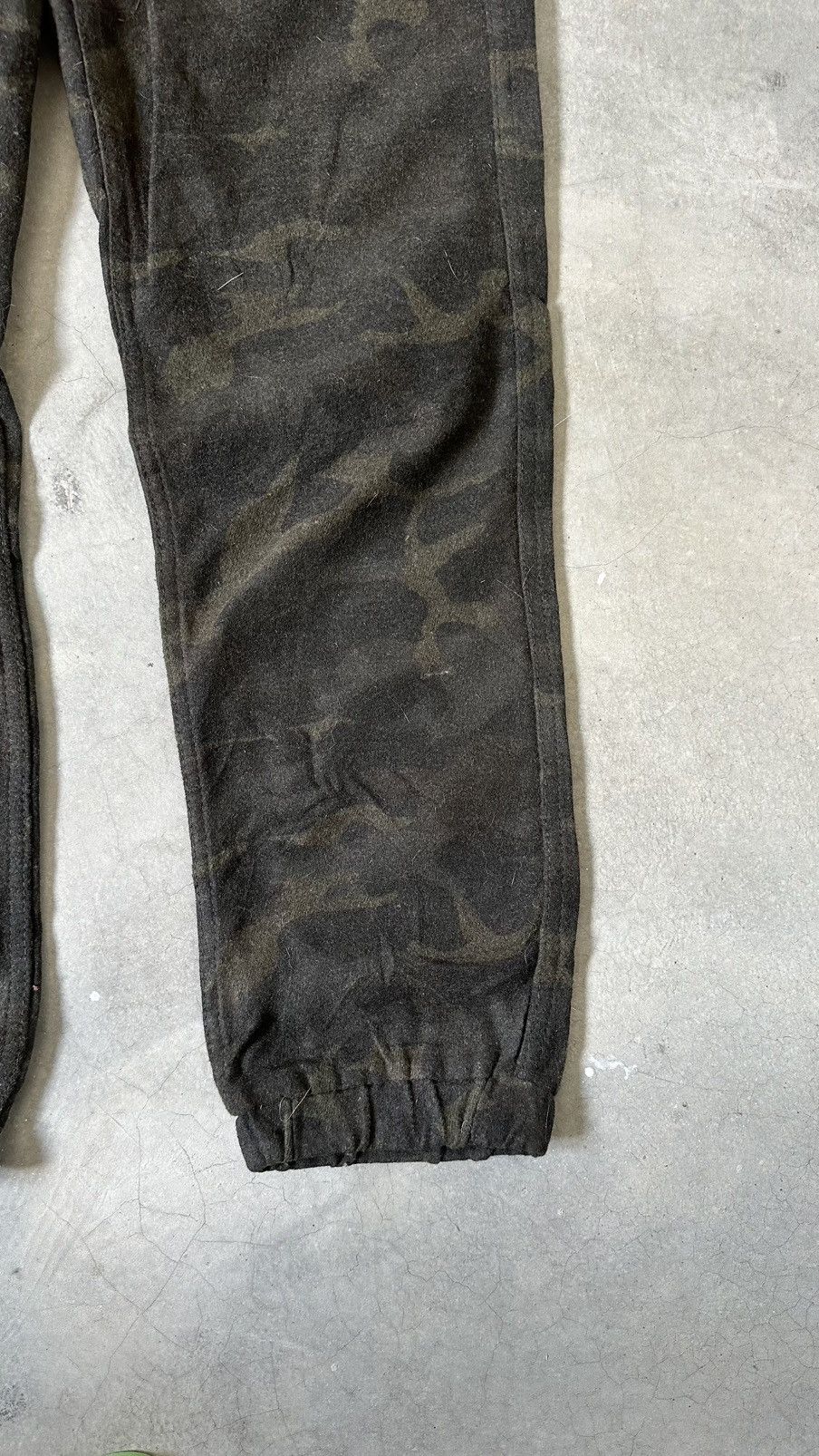 Japanese Brand VINTAGE GLOBAL WORK ARMY WOOL CARGO PANT Size US 36 / EU 52 - 3 Thumbnail