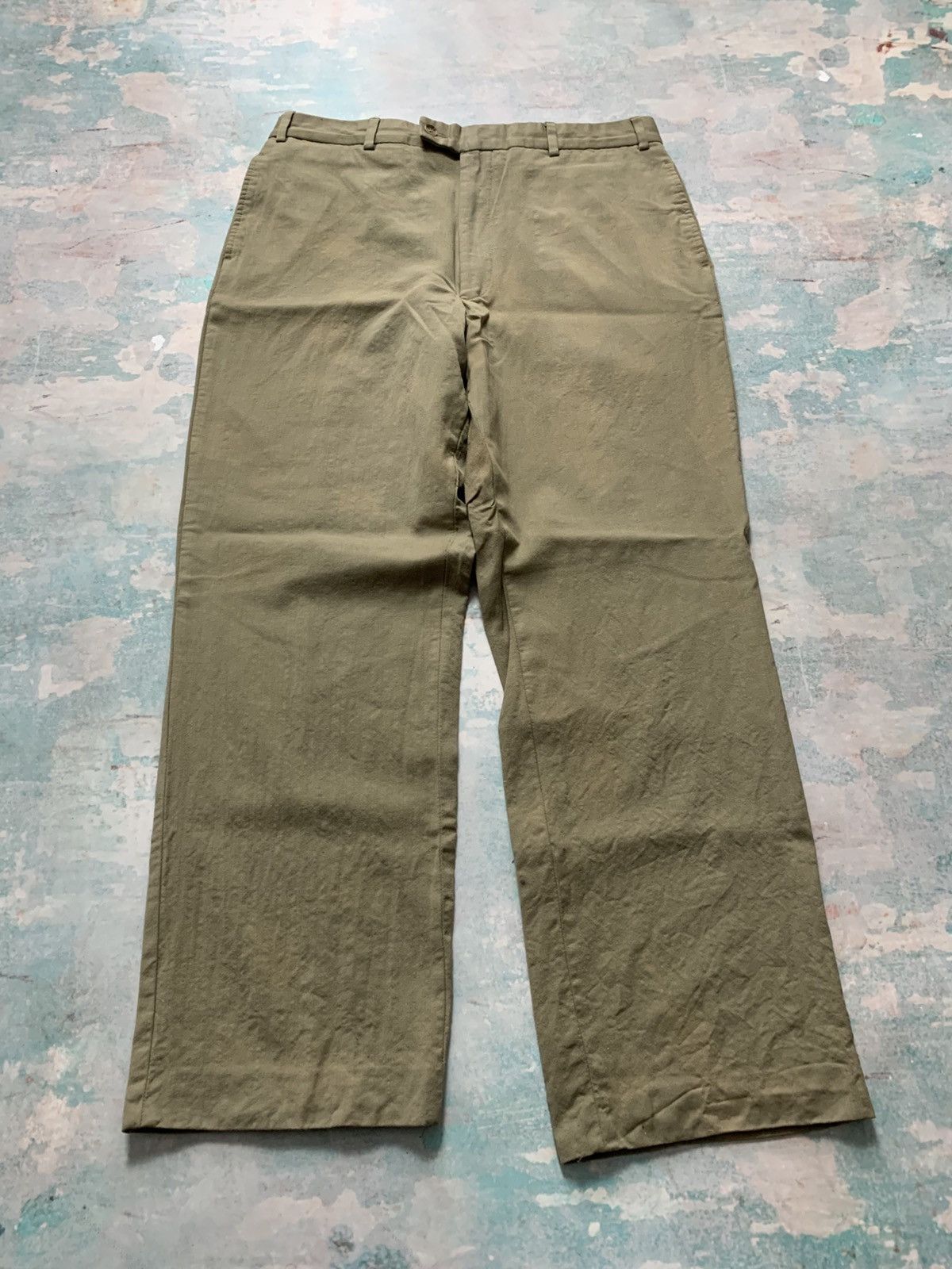 Yves Saint Laurent Vintage Yves Saint Laurent Trousers Pants Size 54L - 5 Thumbnail
