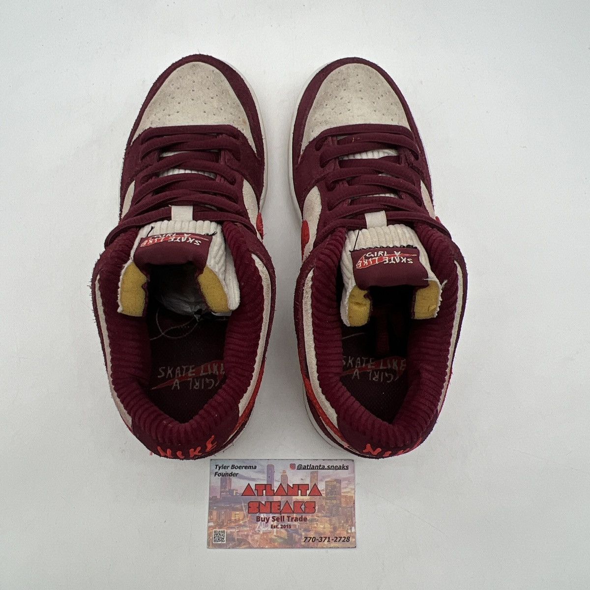Nike Skate like a girl x nike dunk low sb Size US 4.5 / IT 34.5 - 6 Thumbnail