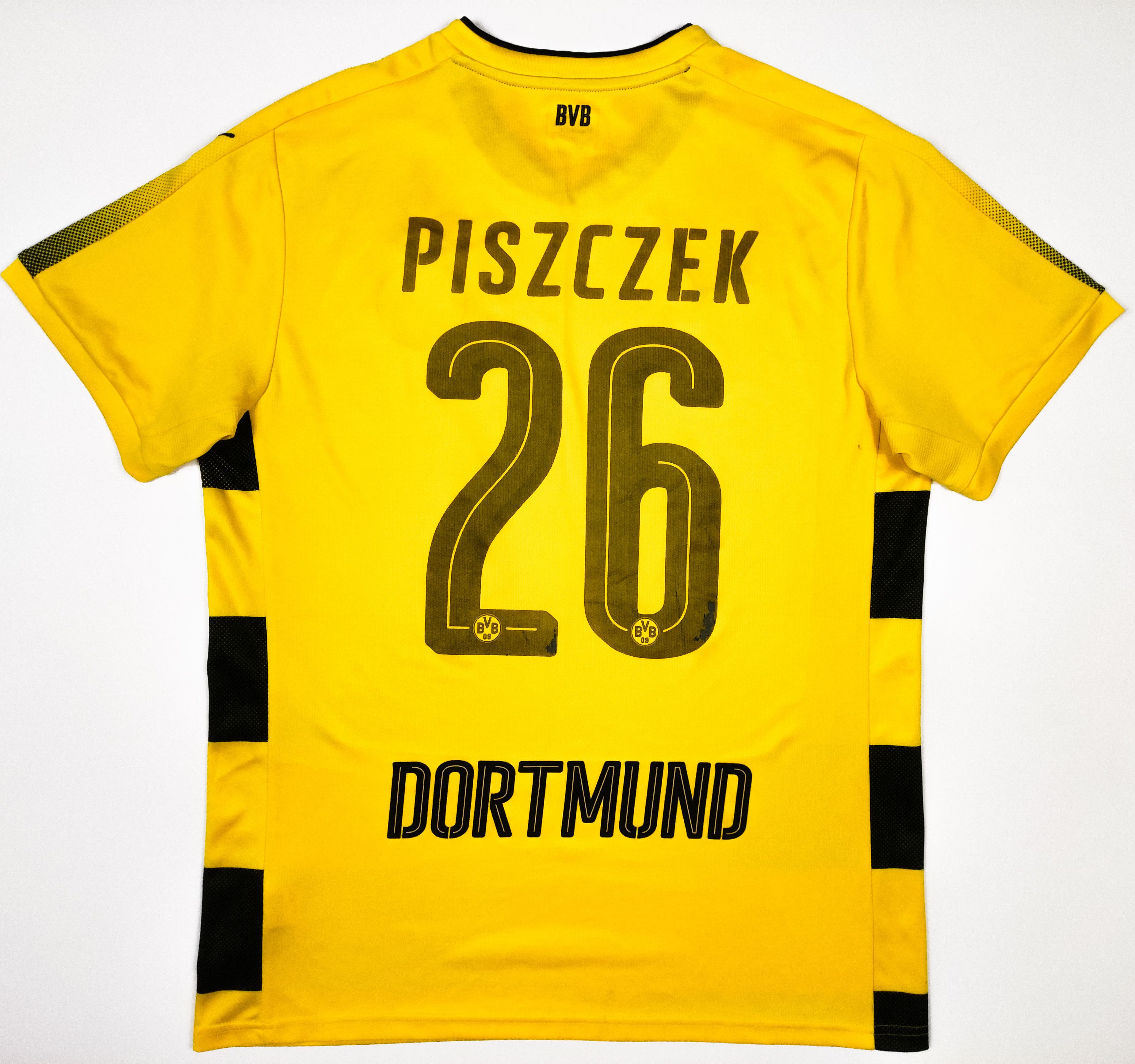 Puma Piszczek #26 Borussia Dortmund 2017 2018 Puma Home Shirt Size US L / EU 52-54 / 3 - 1 Thumbnail