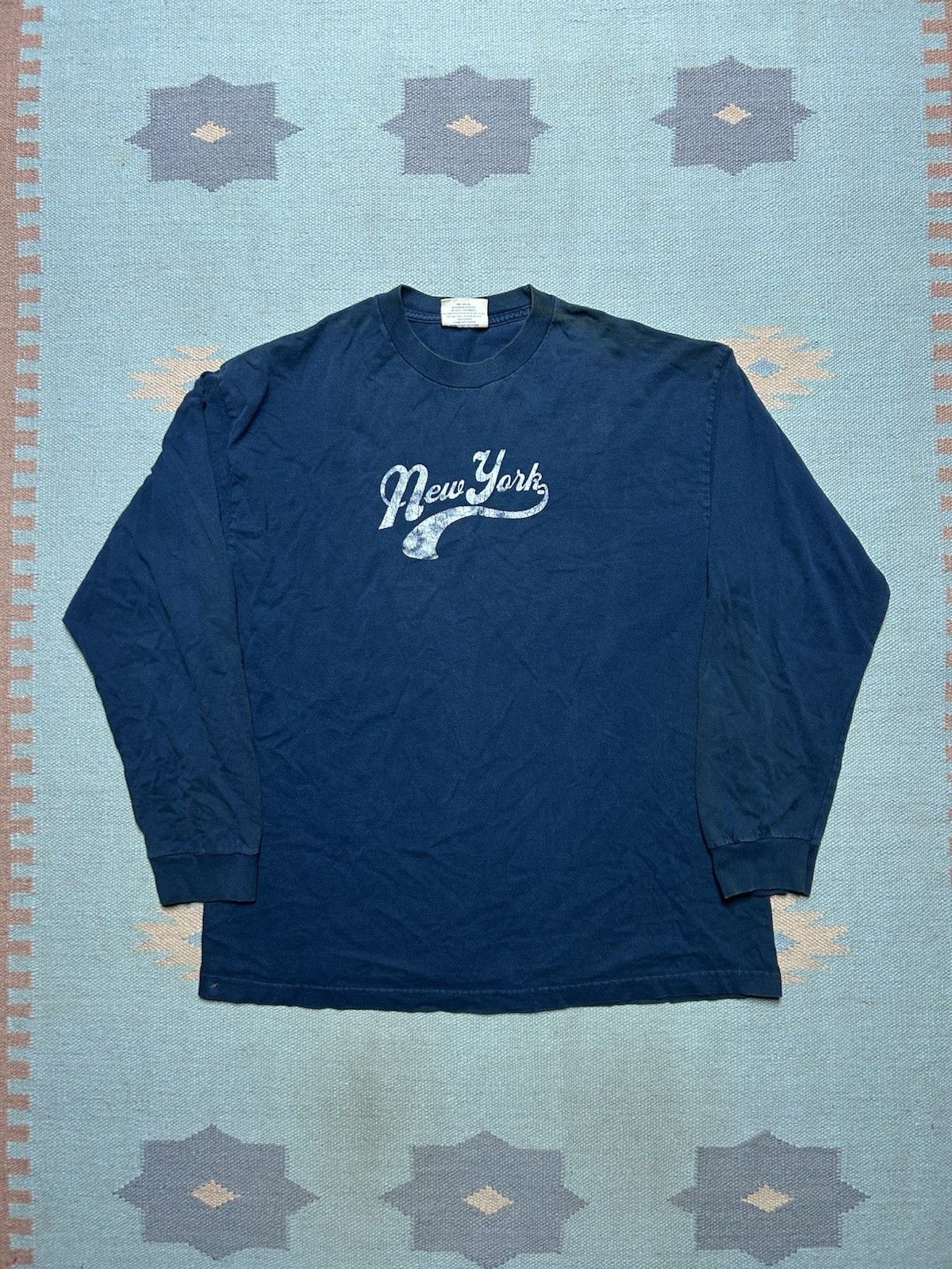Vintage VTG y2k graphic t shirt New York Steve and Barry’s faded XL Size US XL / EU 56 / 4 - 1 Thumbnail
