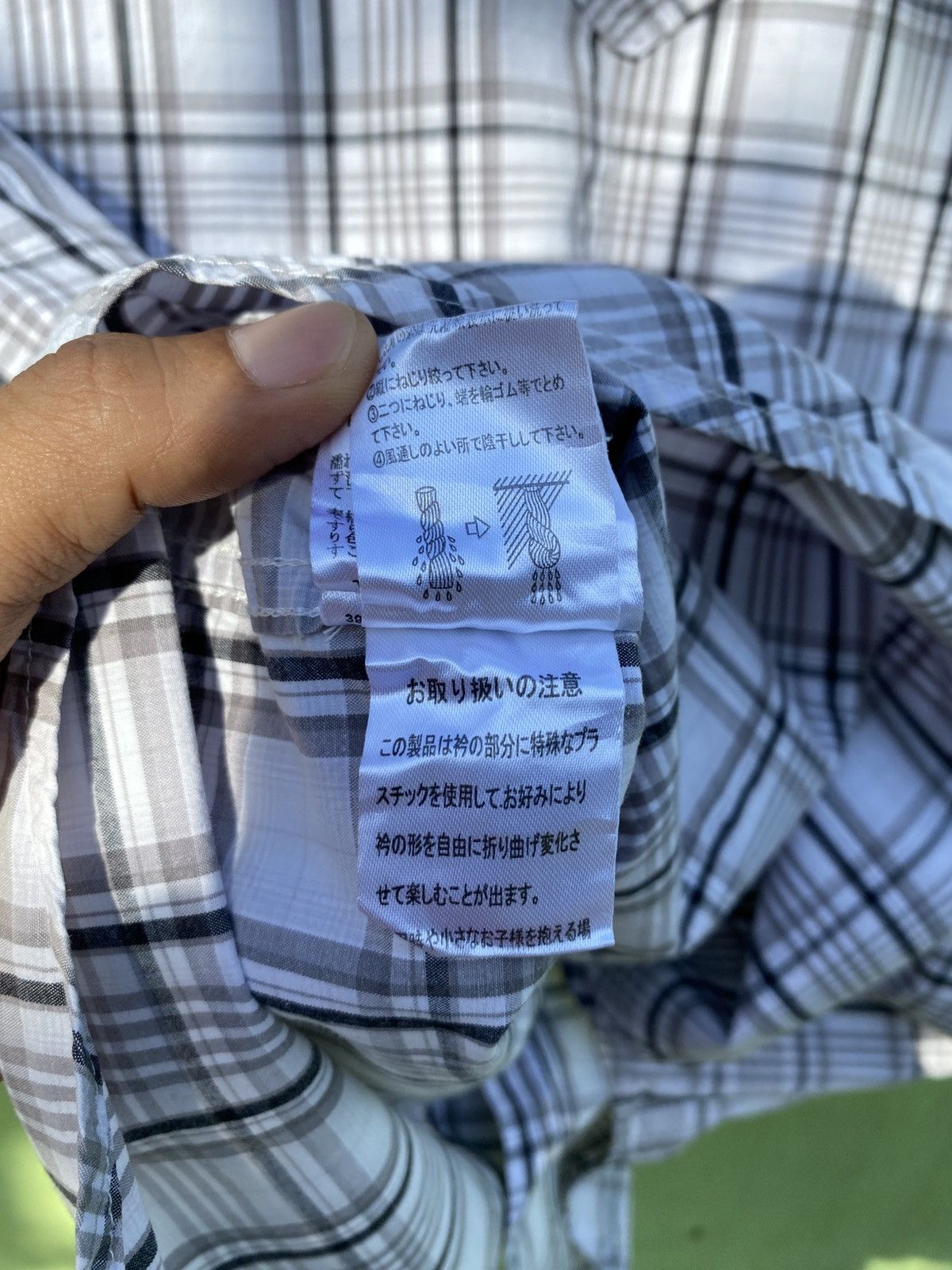semanticdesign Semantic Design Vintage Western Plaid Snap Embroidery Detail Size US L / EU 52-54 / 3 - 19 Thumbnail
