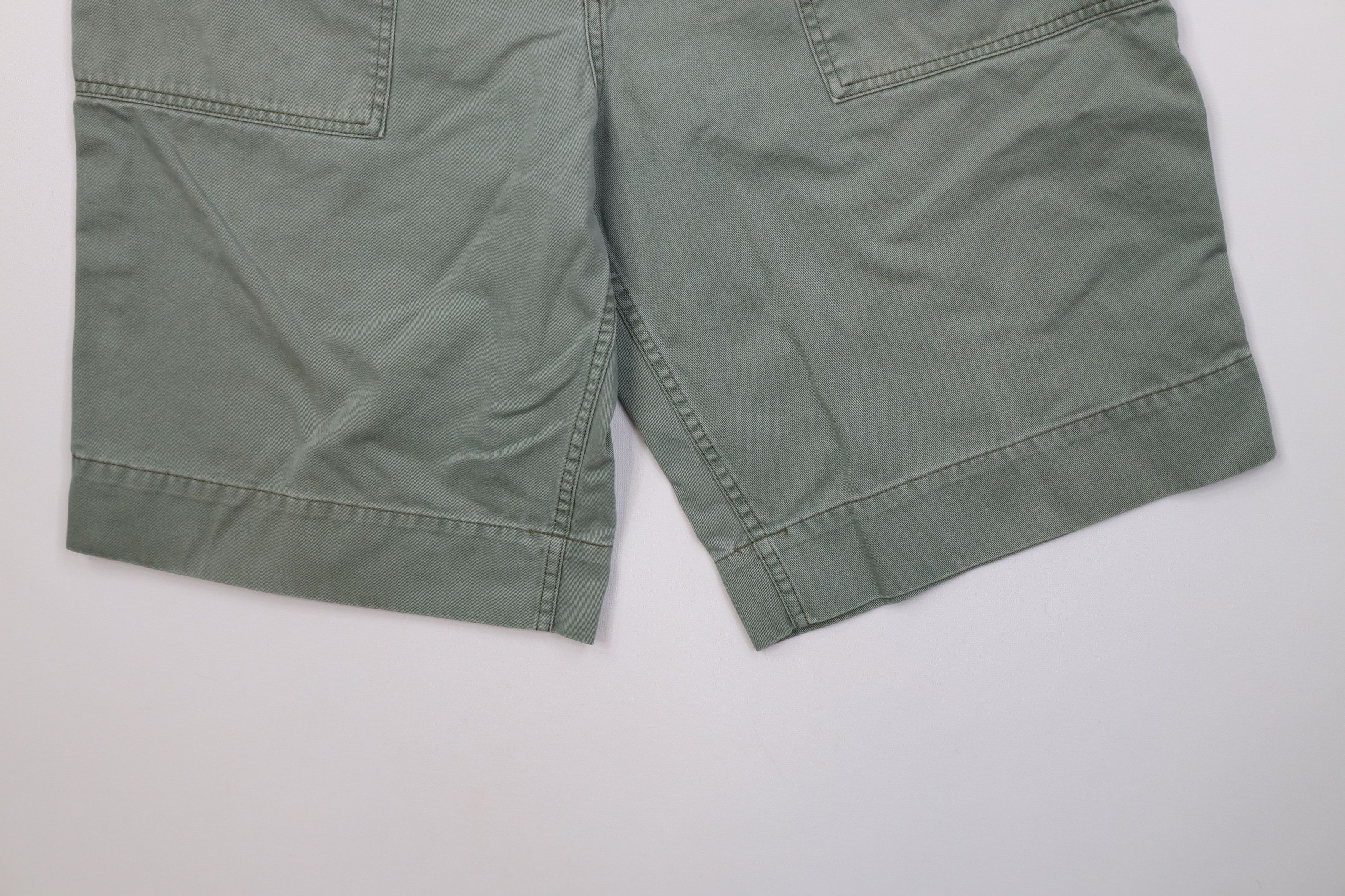 Tommy Hilfiger Vintage 90s Tommy Hilfiger Surplus Military Shorts Green Size US 36 / EU 52 - 4 Thumbnail