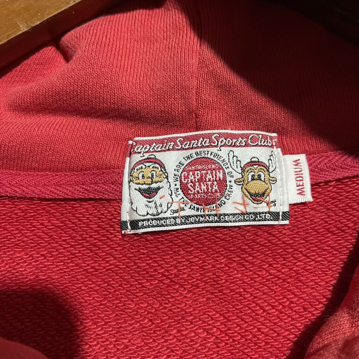 Vintage Vintage 90s Captain Santa Joymark Design Cartoon Zip Hoodie Size US M / EU 48-50 / 2 - 9 Thumbnail