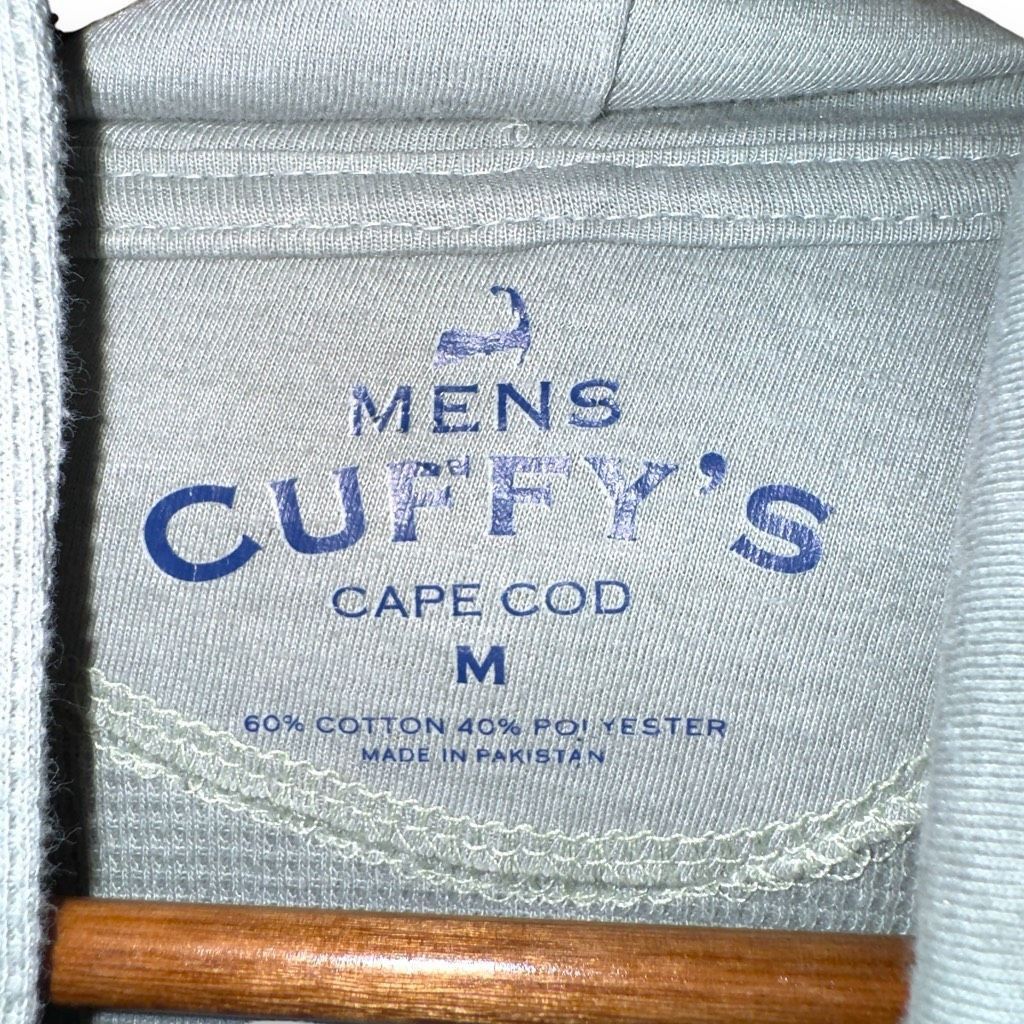 Other Cuffy’s Cape Cod Waffle Knit Hoodie in Sage Green Sz M Size US M / EU 48-50 / 2 - 2 Thumbnail