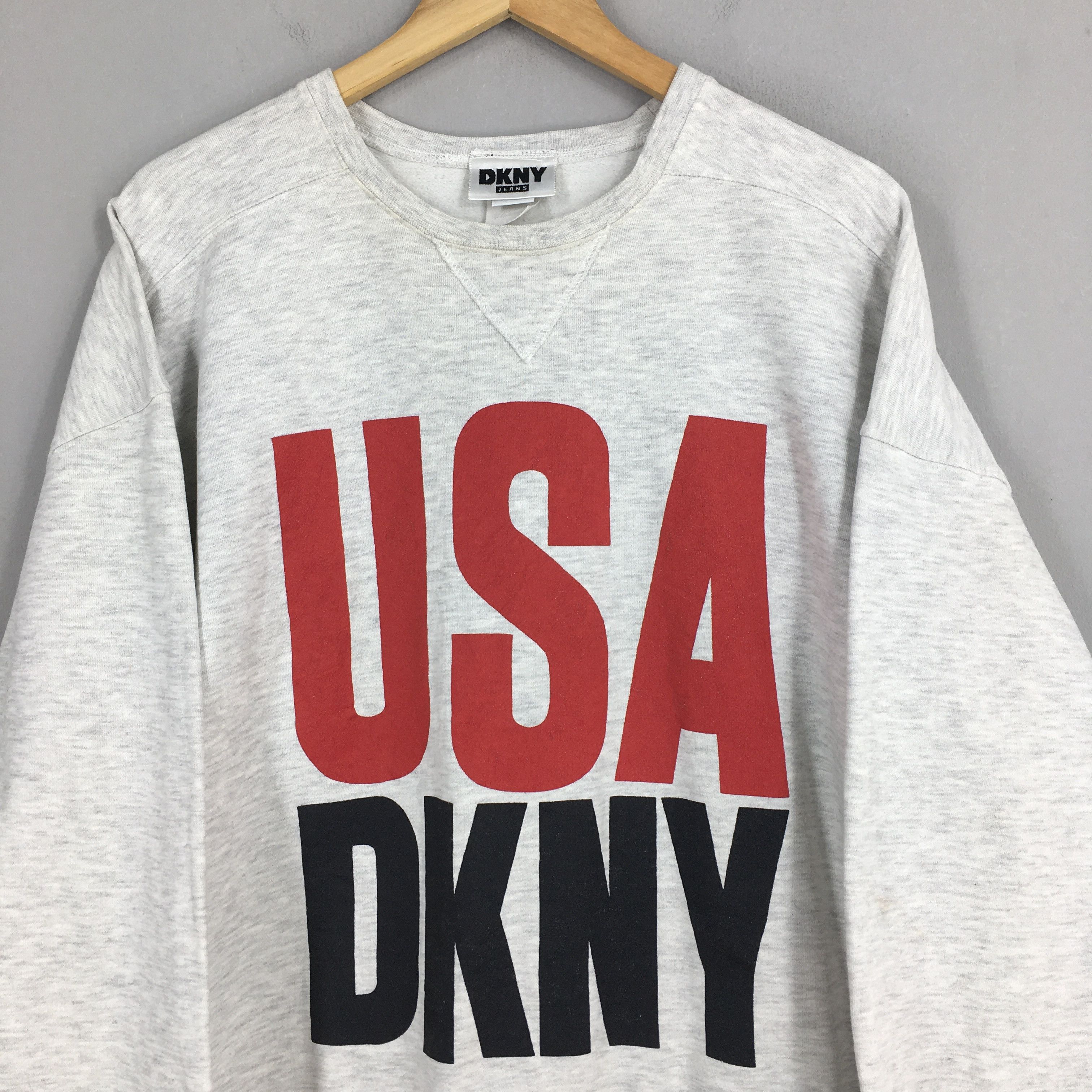 DKNY Vintage Dkny Jeans Sweatshirt XXLarge Size US XXL / EU 58 / 5 - 2 Thumbnail