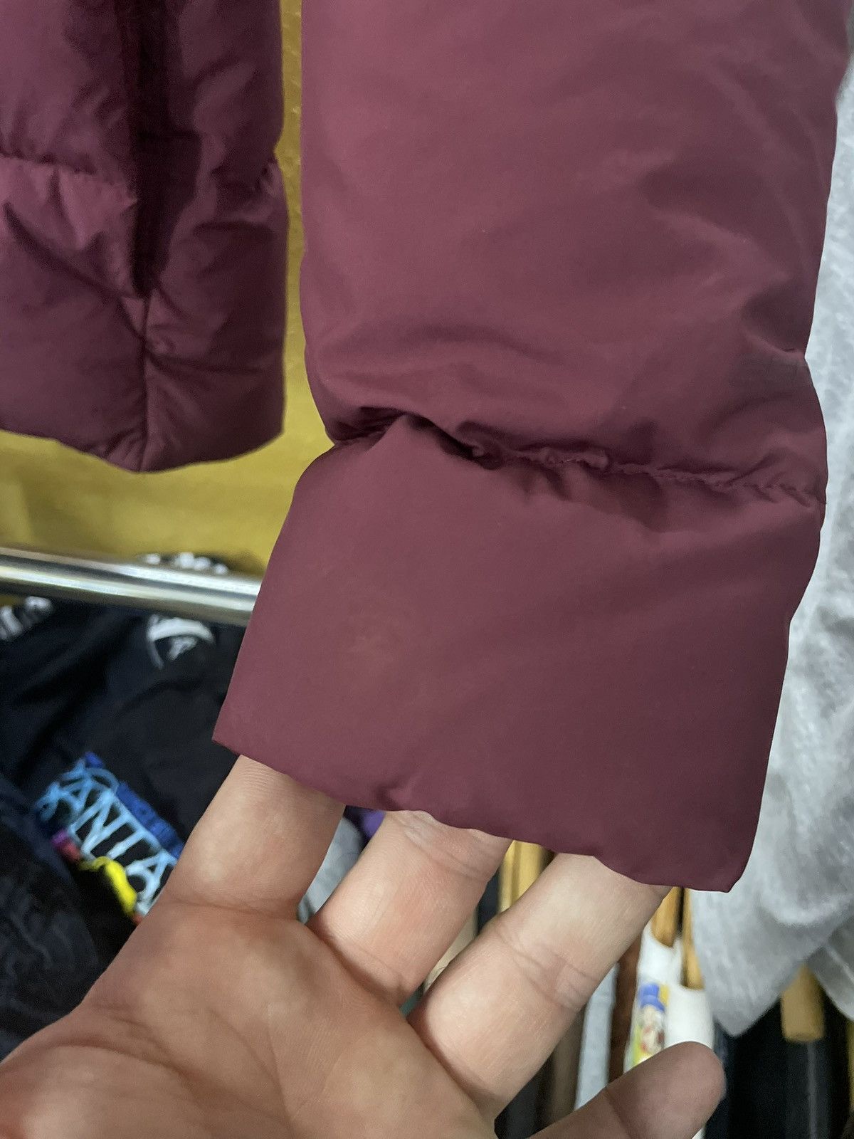 The North Face The North Face Small Burgundy 550 Hooded Puffer Jacket Size S / US 4 / IT 40 - 7 Thumbnail