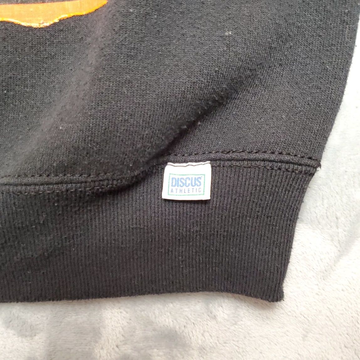 Vintage VINTAGE Halloween Sweatshirt Mens M Black Jack O Lantern Made in USA Retro Willow Bay Sweatshirt Pullover Crew Neck Cotton Blend Fleece Graphic Print Size US M / EU 48-50 / 2 - 2 Thumbnail