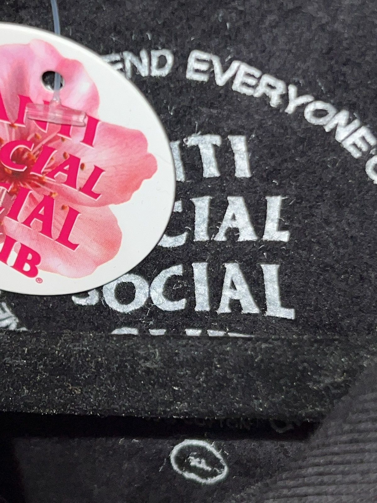 Anti Social Social Club × Fragment Design ASSC x Fragment Hoodie - XL Size US XL / EU 56 / 4 - 3 Thumbnail