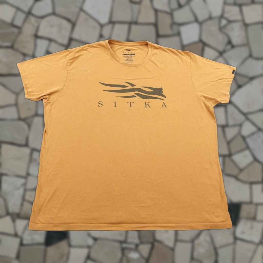 SITKA VINTAGE Sitka Shirt Mens 2XL Beige Tan Ultralight Hunting Short Sleeve Outdoors Tee Size US XXL / EU 58 / 5 - 1 Thumbnail