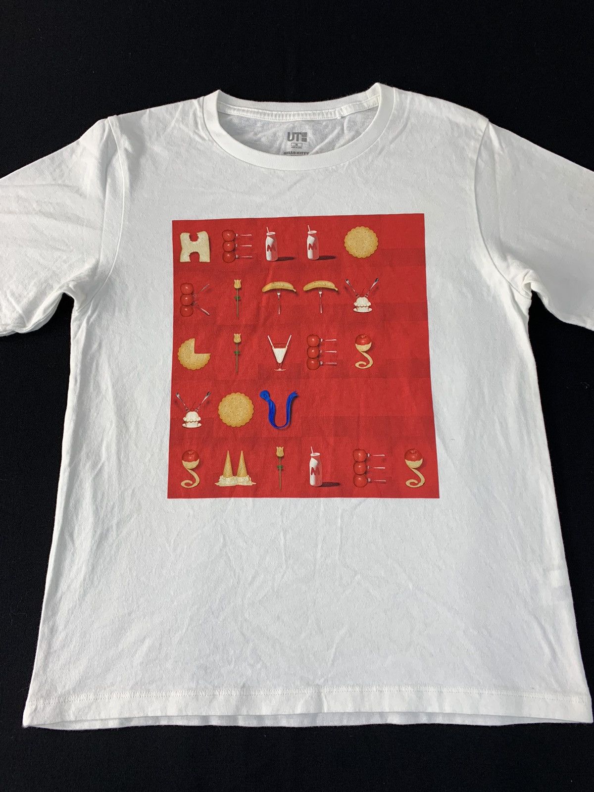 Japanese Brand Hello Kitty T Market Logo Cocktails Drink Food Crewneck Tee Size US S / EU 44-46 / 1 - 3 Thumbnail