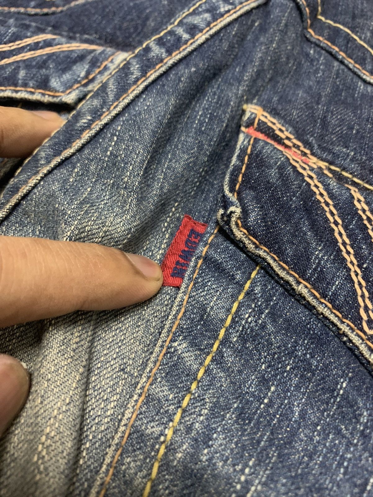 Edwin EDWIN 503 BLUE TRIP FLARE JEANS Size US 31 - 10 Thumbnail