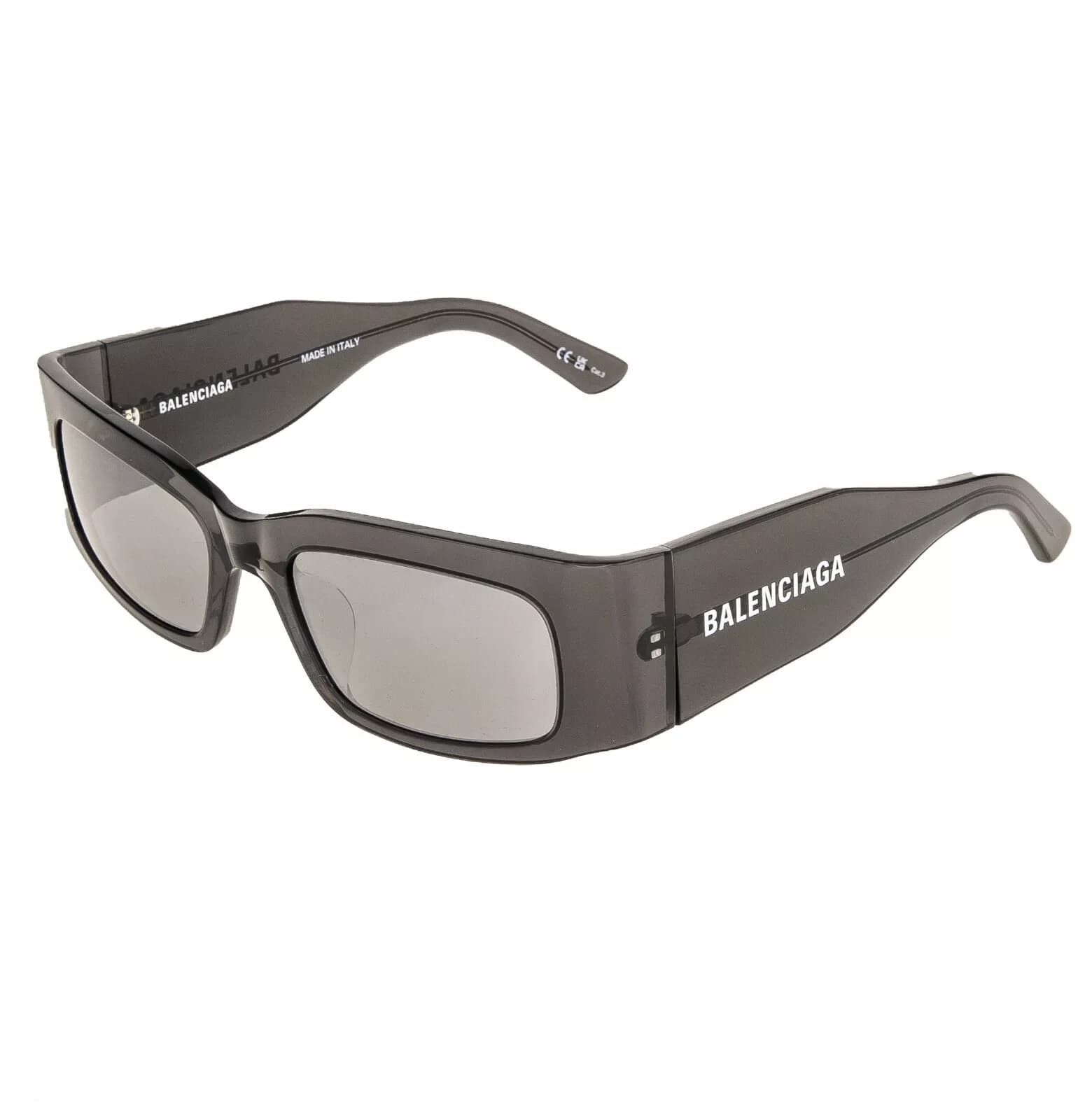 Balenciaga BALENCIAGA PANTHER 0328 Gray Silver Sunglass BB0328S 003 Size ONE SIZE - 4 Thumbnail