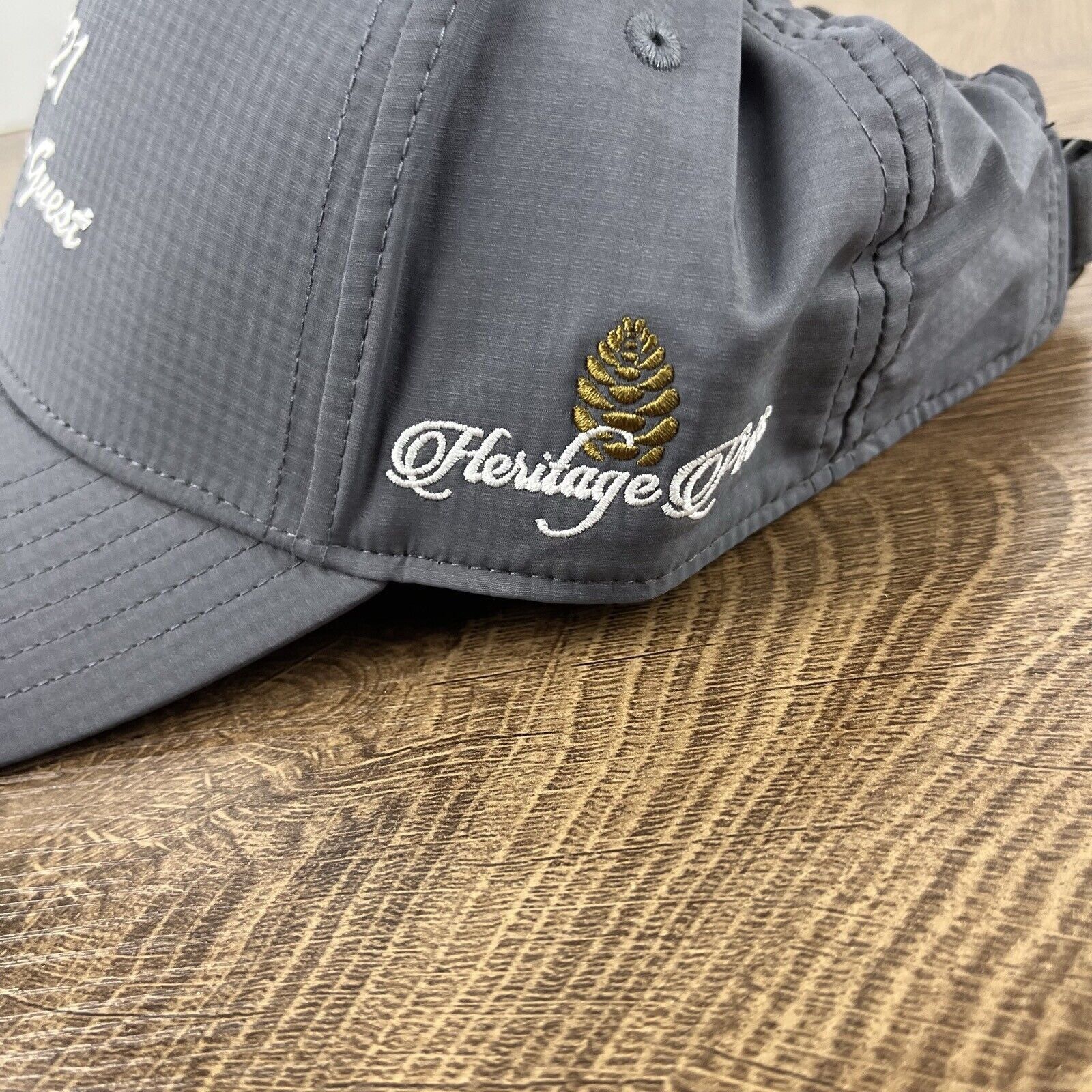 Other Heritage Pines Golf Hat 2021 Member Gray Hat Adjustable Hat Size ONE SIZE - 9 Thumbnail