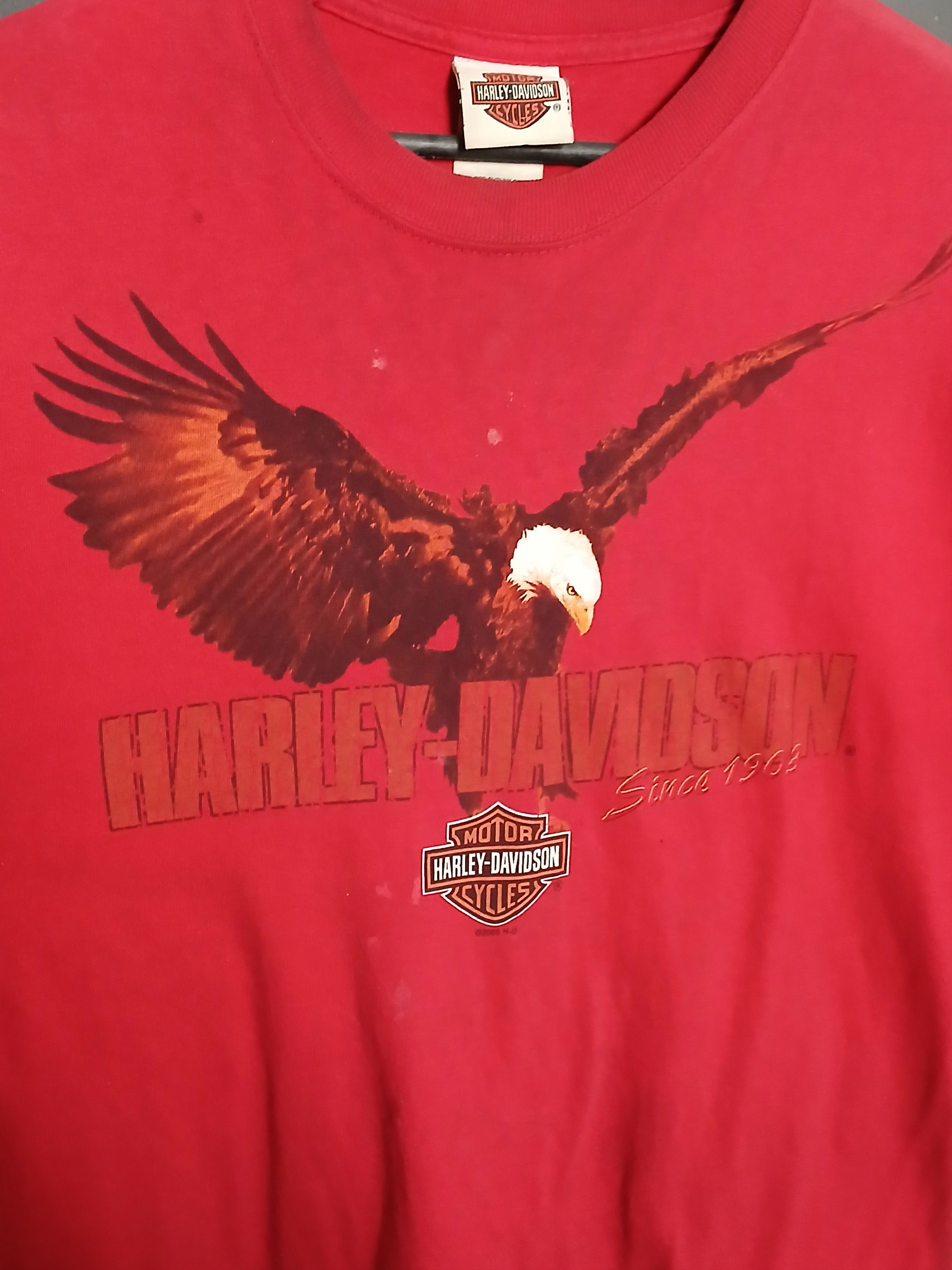 Harley Davidson × Vintage Vintage 2006 Harley Davidson Racing Moto T-Shirt Size US M / EU 48-50 / 2 - 3 Thumbnail