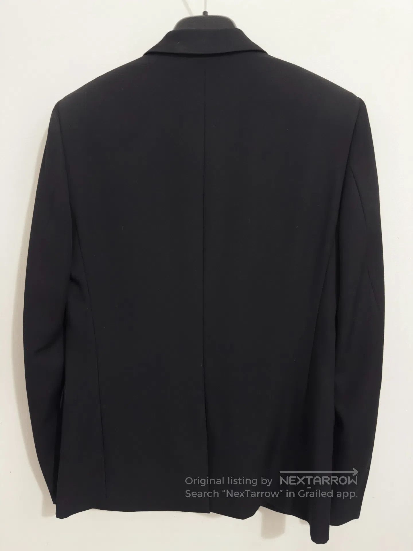 Saint Laurent Paris Saint Laurent Black Satin Tuxedo Jacket. Size US S / EU 44-46 / 1 - 2 Thumbnail