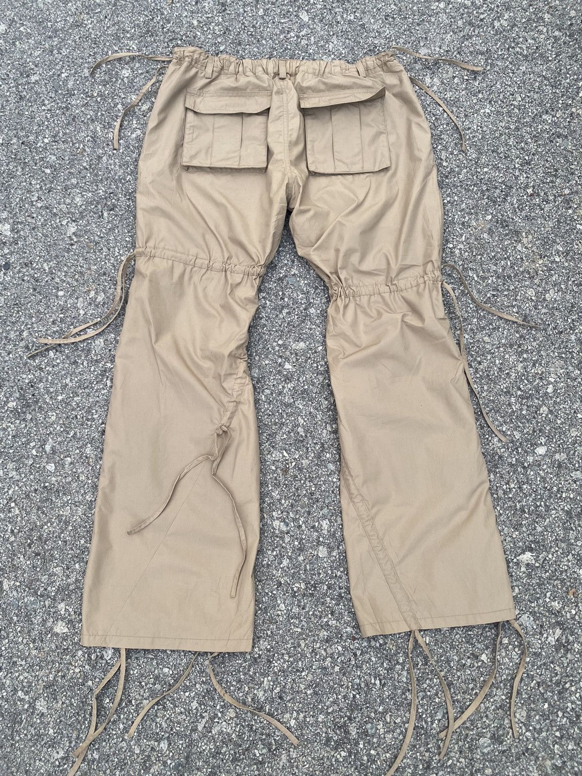 Japanese Brand WAVELIST Parachute Adjustable String Pant Size US 35 - 3 Thumbnail