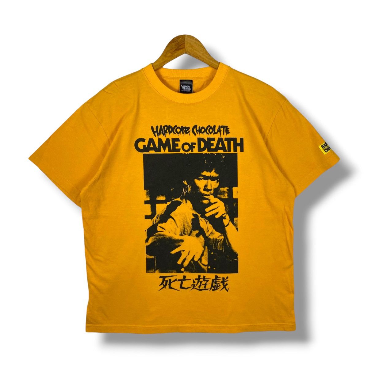Japanese Brand Hardcore Chocolate GAME Of DEATH Bruce Lee Movie Graphic Tee Size US L / EU 52-54 / 3 - 1 Thumbnail