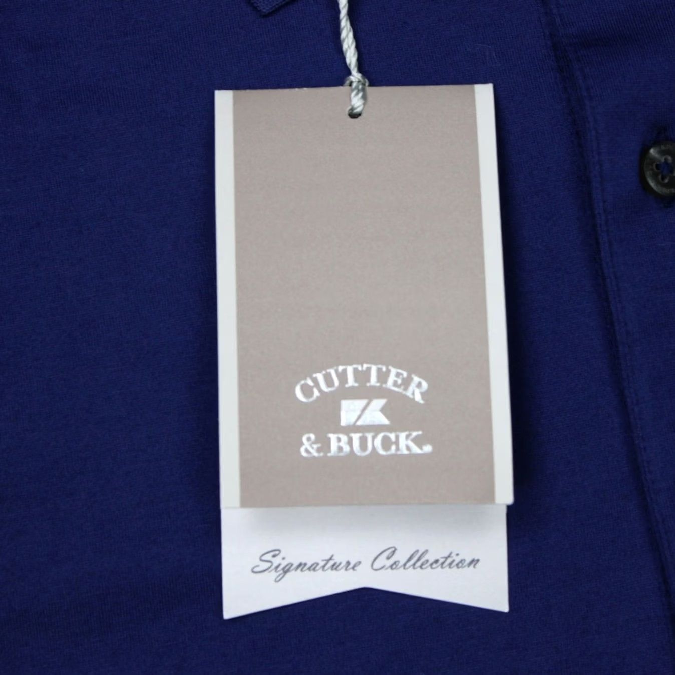 Cutter & Buck Cutter & Buck Signature Polo Shirt Blue Mens Large 2009 Final Four NWT Casual Short Sleeve Cotton Comfort Shirt Size US L / EU 52-54 / 3 - 7 Thumbnail