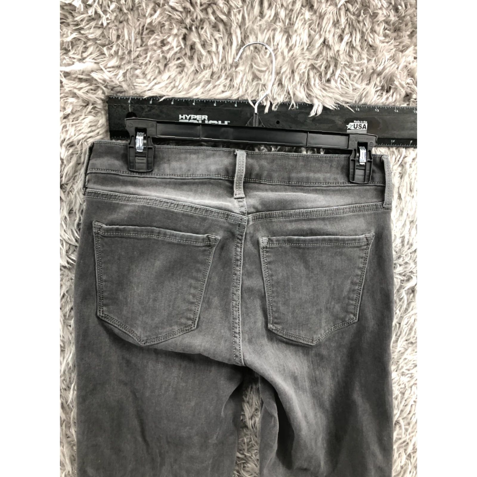 Old Navy Old Navy High Rise Super Skinny Jeans Size 6 Womens Medium Wash Gray Jeans Size 28" / US 6 / IT 42 - 6 Thumbnail