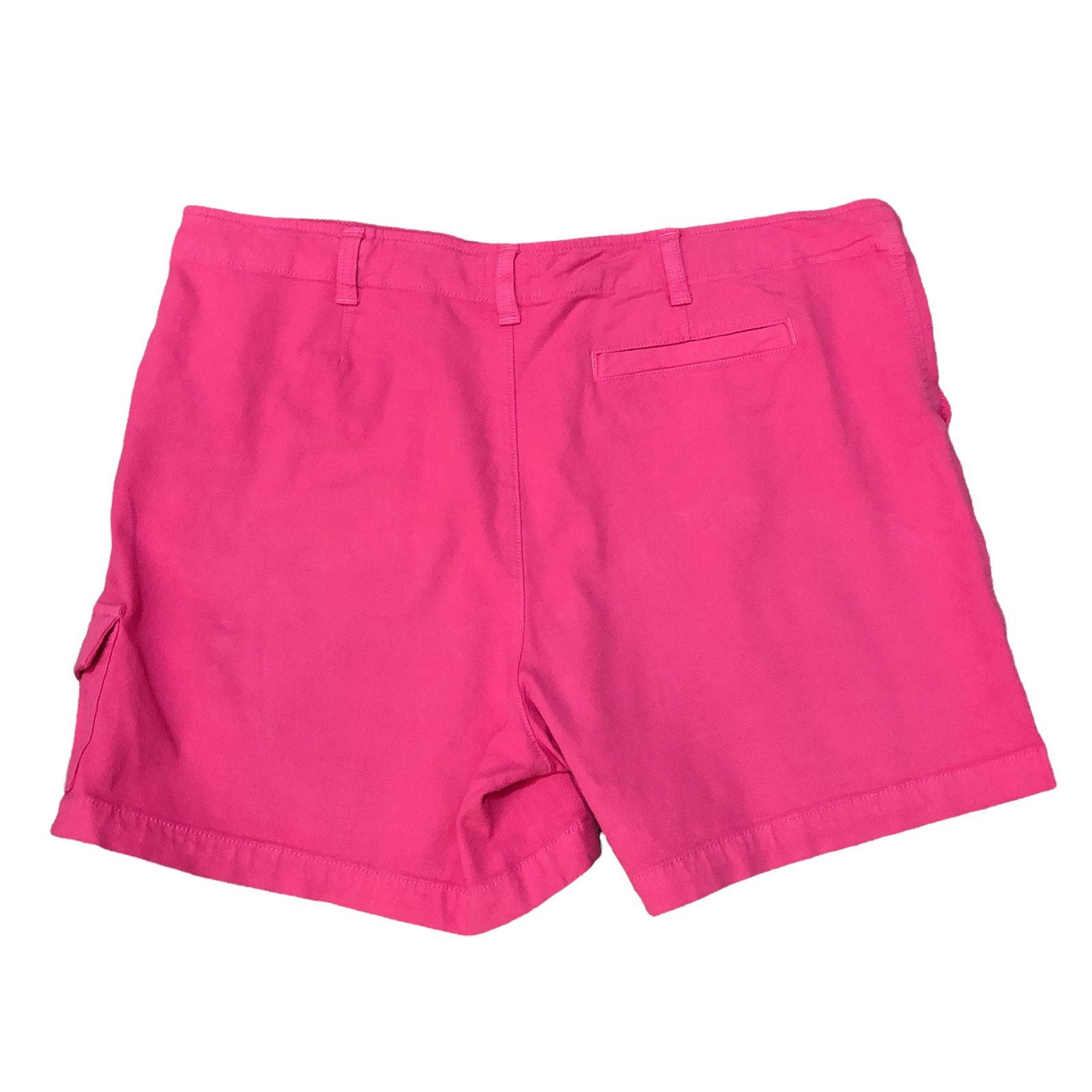 J.Crew Re-Imagined Pink High-Rise Garment-Dyed Stretch Cargo Short Size 34" / US 12 / IT 48 - 2 Thumbnail