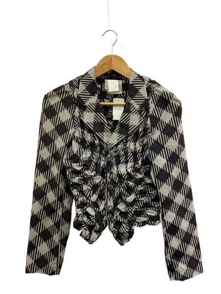 Comme des Garcons Comme Des Garcons Houndstooth plaid folded coat Size M / US 6-8 / IT 42-44 - 1 Thumbnail