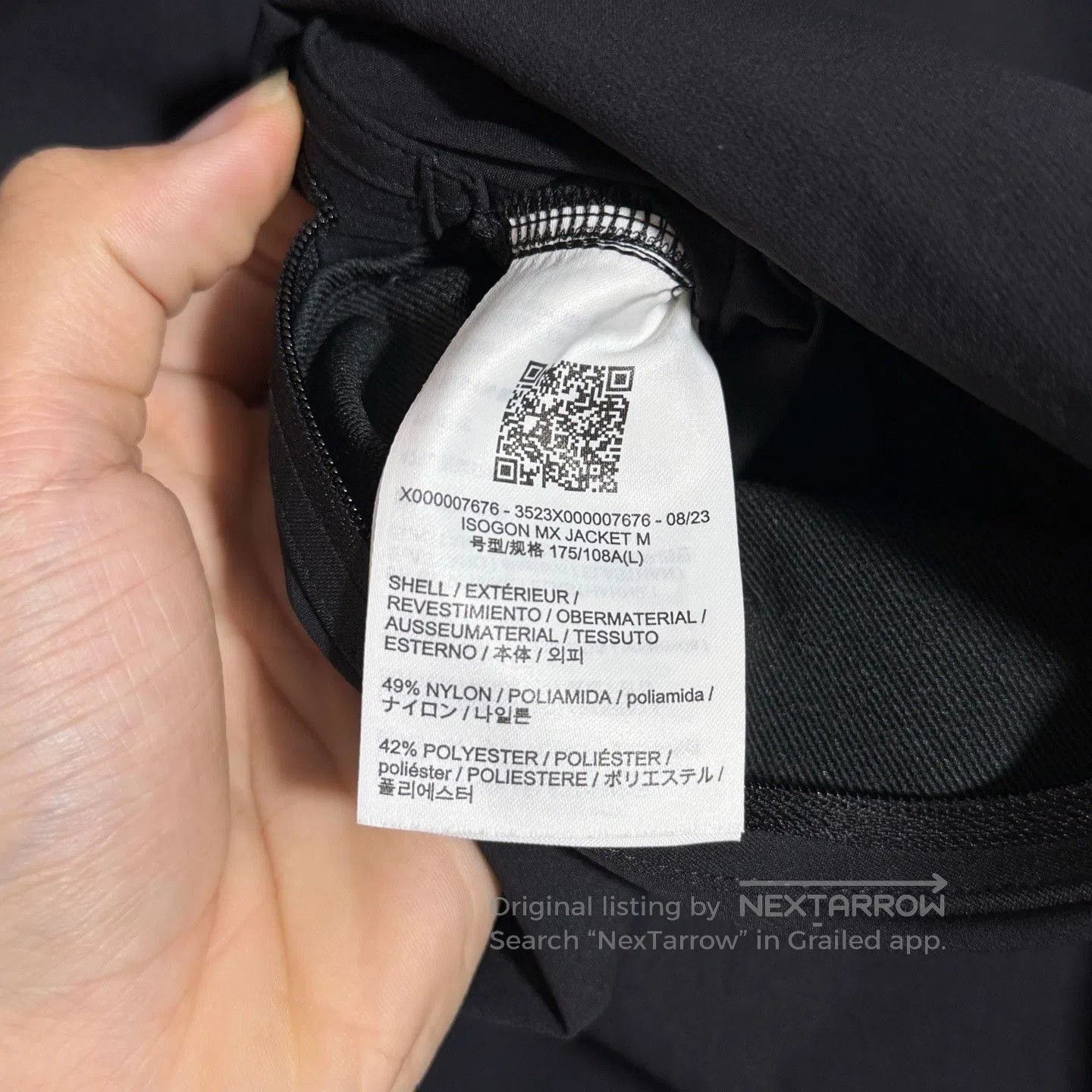 Veilance Arcteryx Veilance Isogon MX Jacket. Size US L / EU 52-54 / 3 - 8 Thumbnail