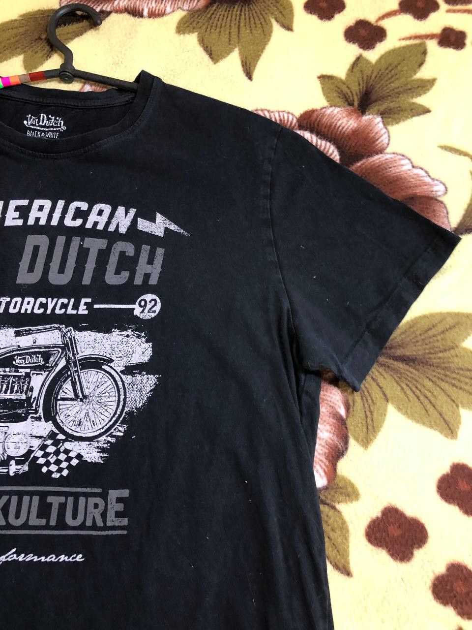 Von Dutch Von Dutch Vintage Style Wash Big Iconic Graphic T-Shirt Size US XL / EU 56 / 4 - 13 Thumbnail