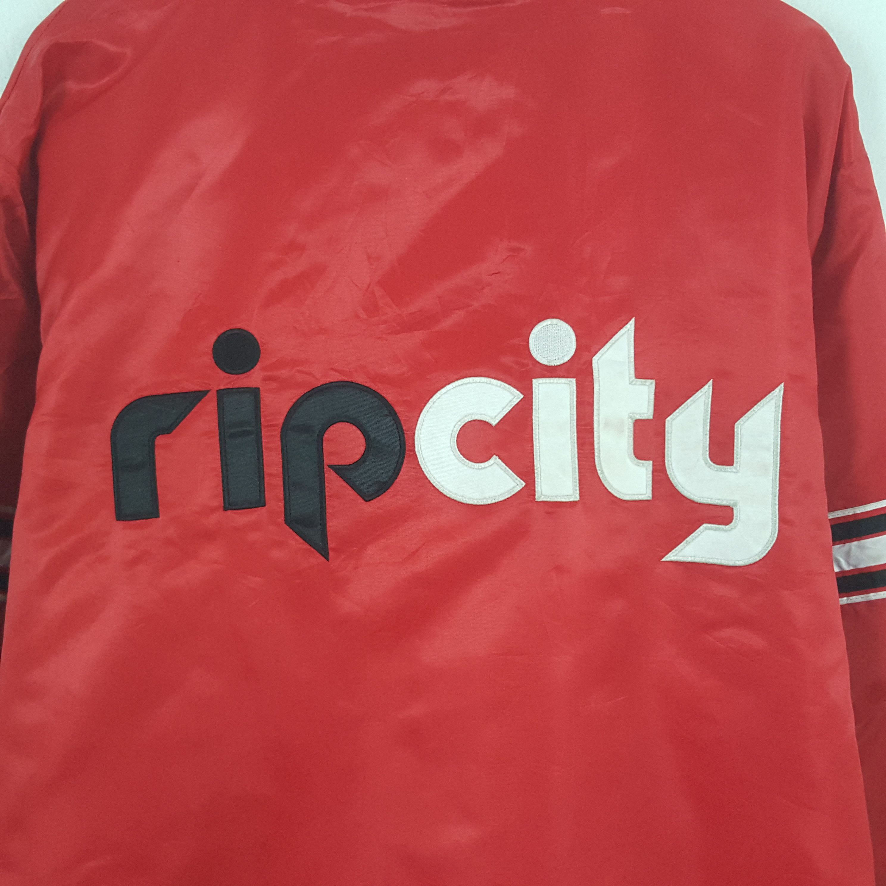Starter × Vintage Vintage Starter Ripcity Windbreaker Varsity Jacket Size US XXL / EU 58 / 5 - 2 Thumbnail