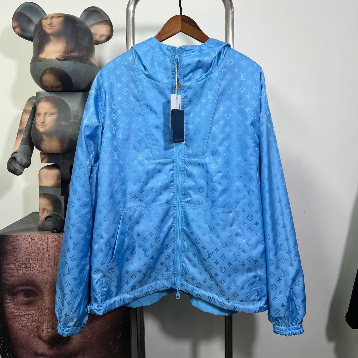 Louis Vuitton Louis Vuitton Blue Light Jacket s Men Size US S / EU 44-46 / 1 - 1 Thumbnail