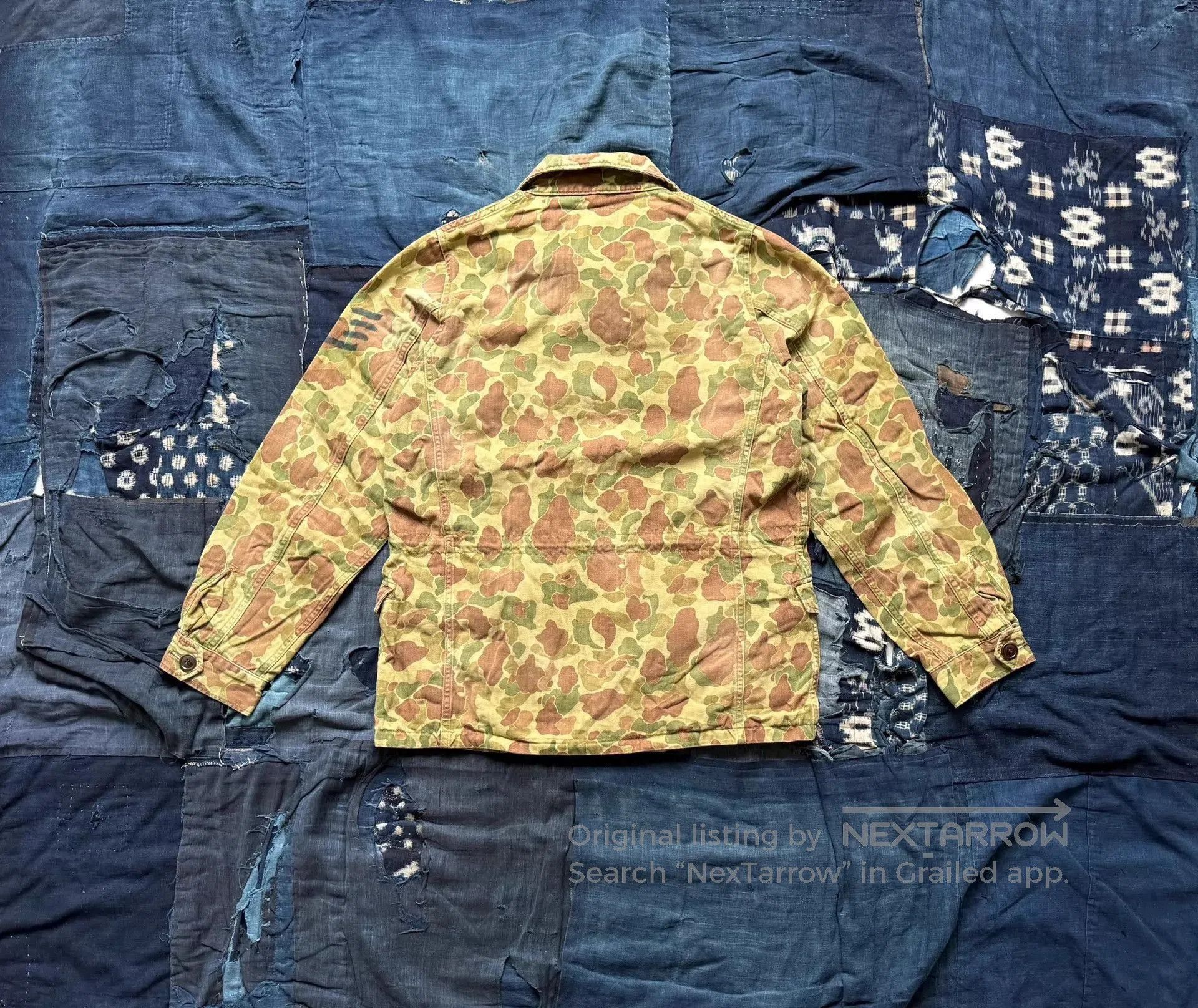 Visvim Green Camouflage Print Utility Jacket. Size US M / EU 48-50 / 2 - 2 Thumbnail