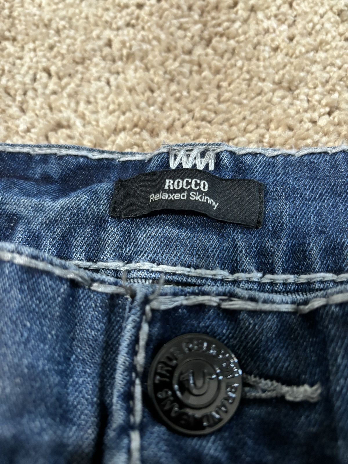 True Religion True Religion Rocco Relaxed Skinny Fit Jeans Size US 40 / EU 56 - 5 Thumbnail